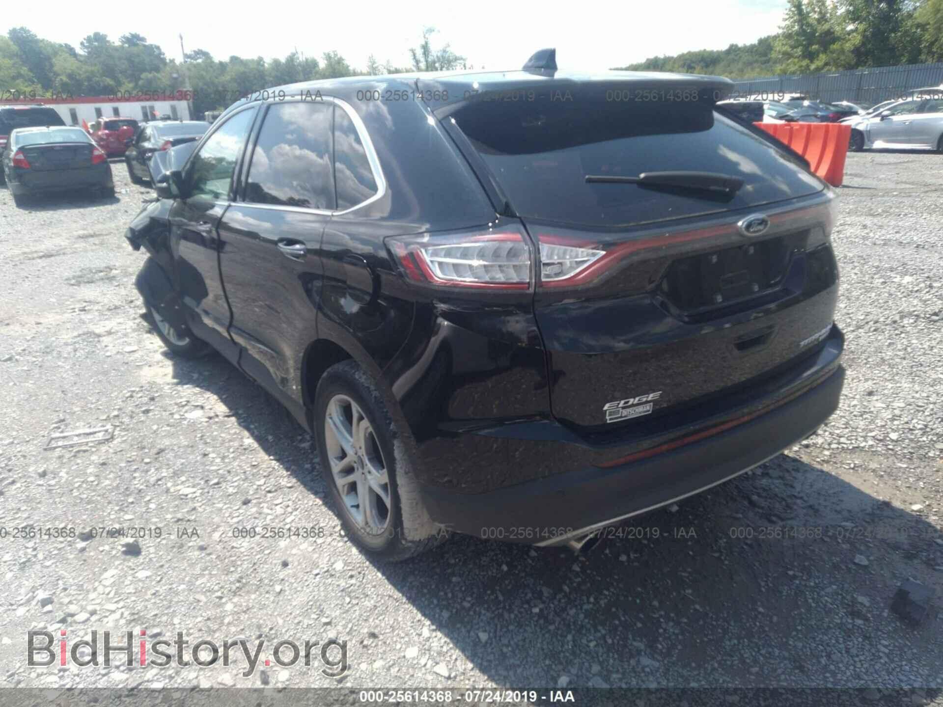 2016 FORD EDGE - VIN: 2FMPK4K96GBB82951 - Фото 3