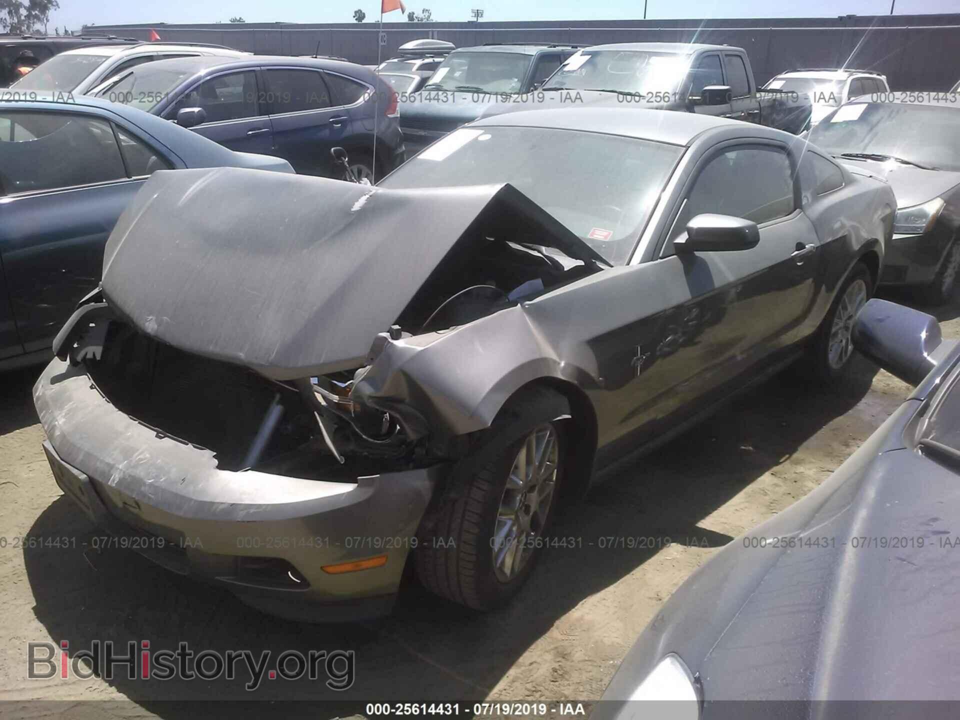 2012 FORD MUSTANG - VIN: 1ZVBP8AM7C5282064 - Фото 2