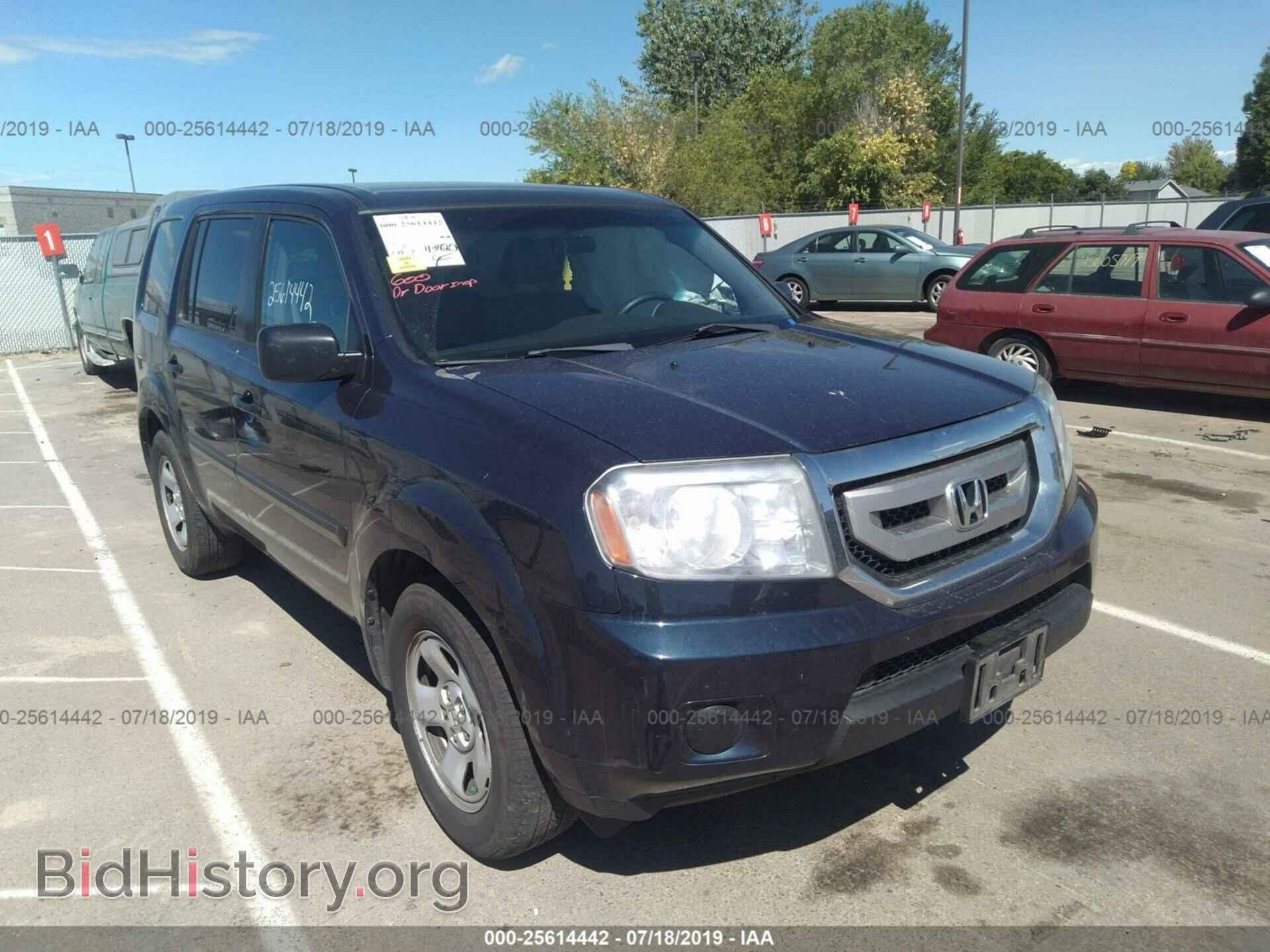 Фотография 5FNYF4H26BB103524 - HONDA PILOT 2011