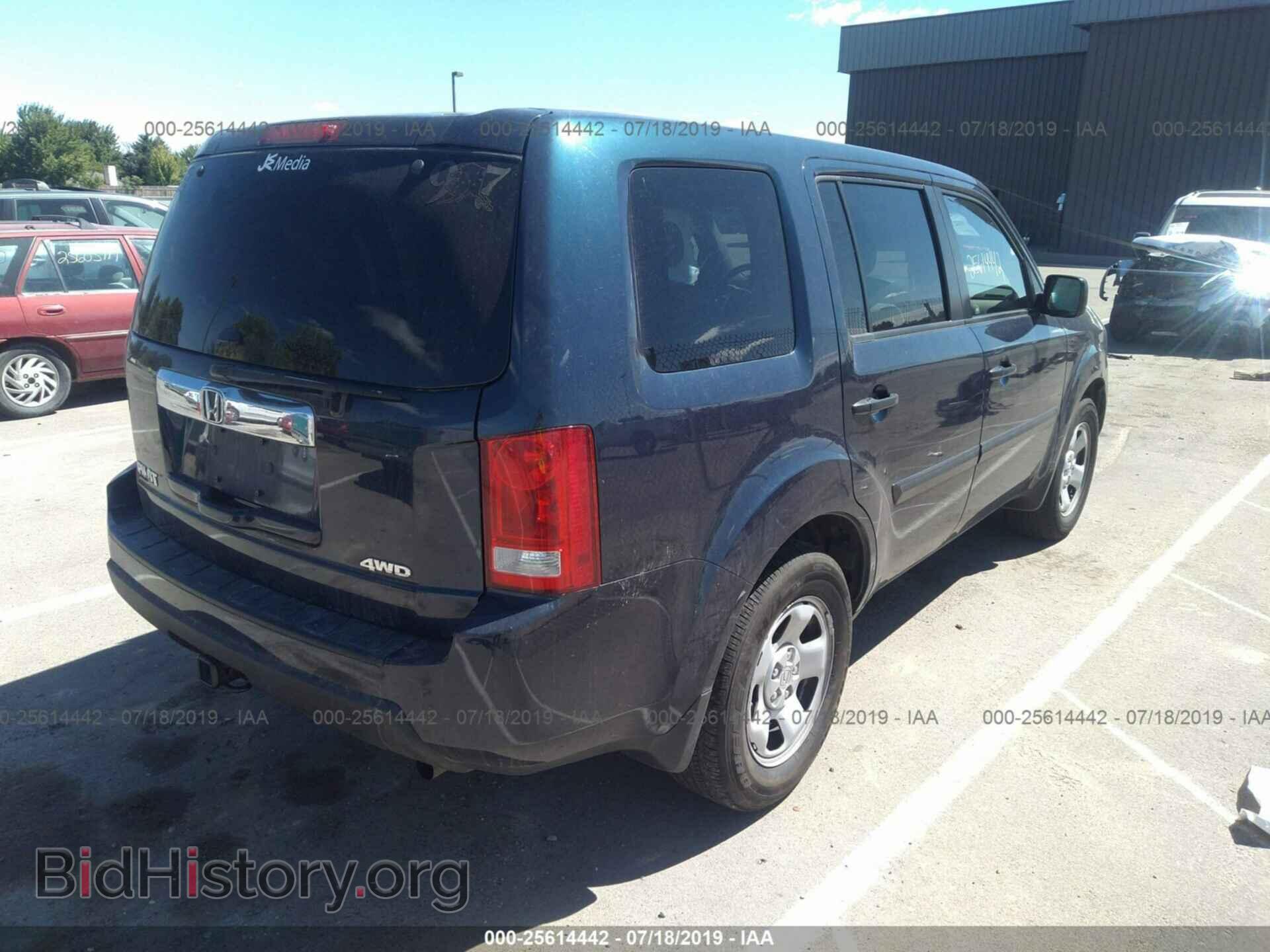 2011 HONDA PILOT - VIN: 5FNYF4H26BB103524 - Фото 4