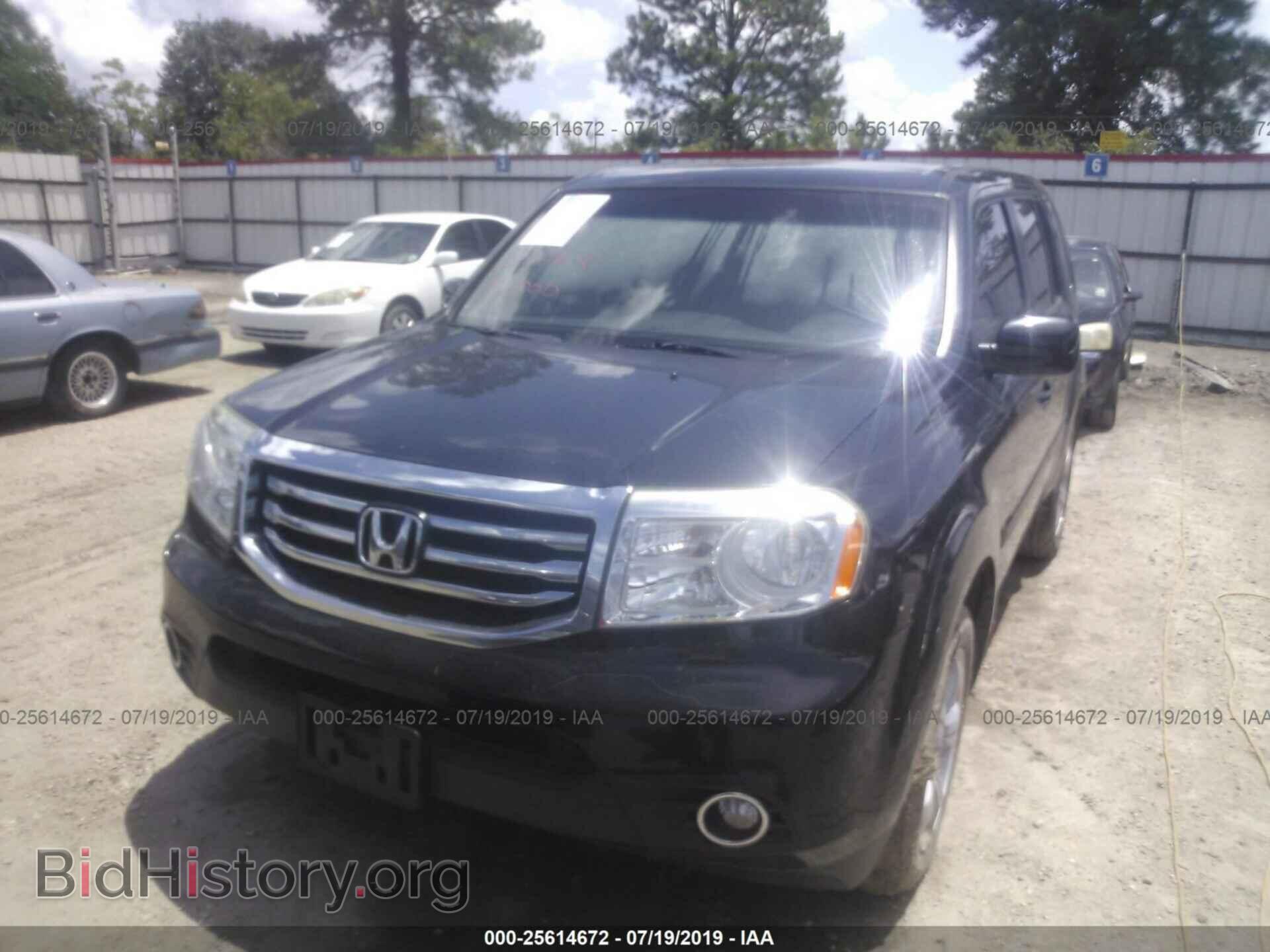 2012 HONDA PILOT - VIN: 5FNYF3H43CB003054 - Photo 2