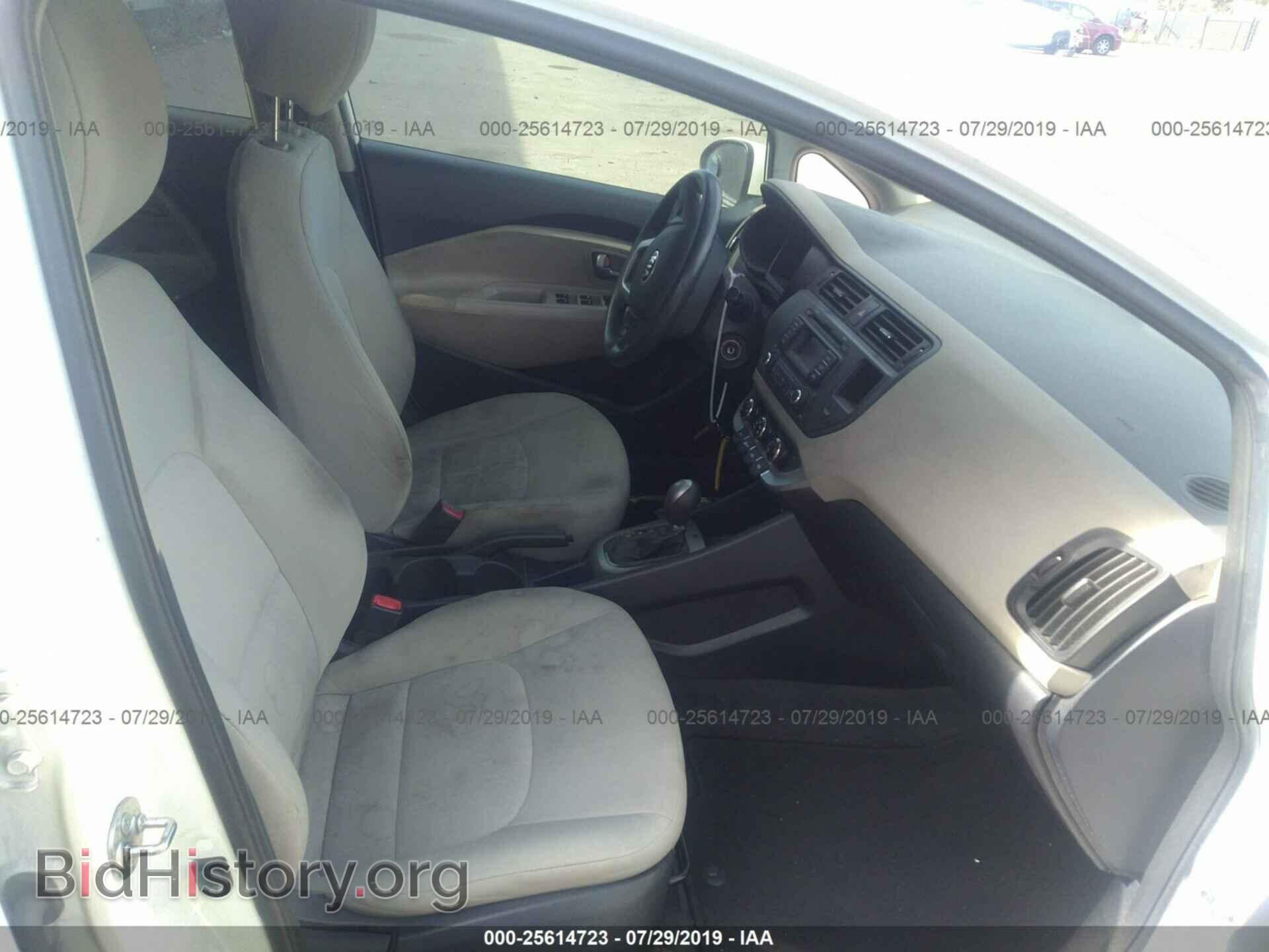 2013 KIA RIO - VIN: KNADM5A39D6307050 - Фото 5