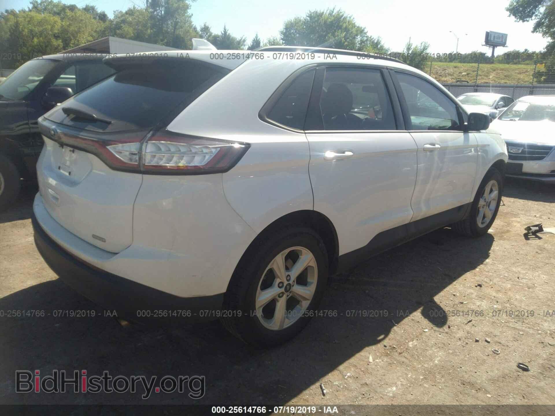 2015 FORD EDGE - VIN: 2FMTK3G93FBC17266 - Фото 4