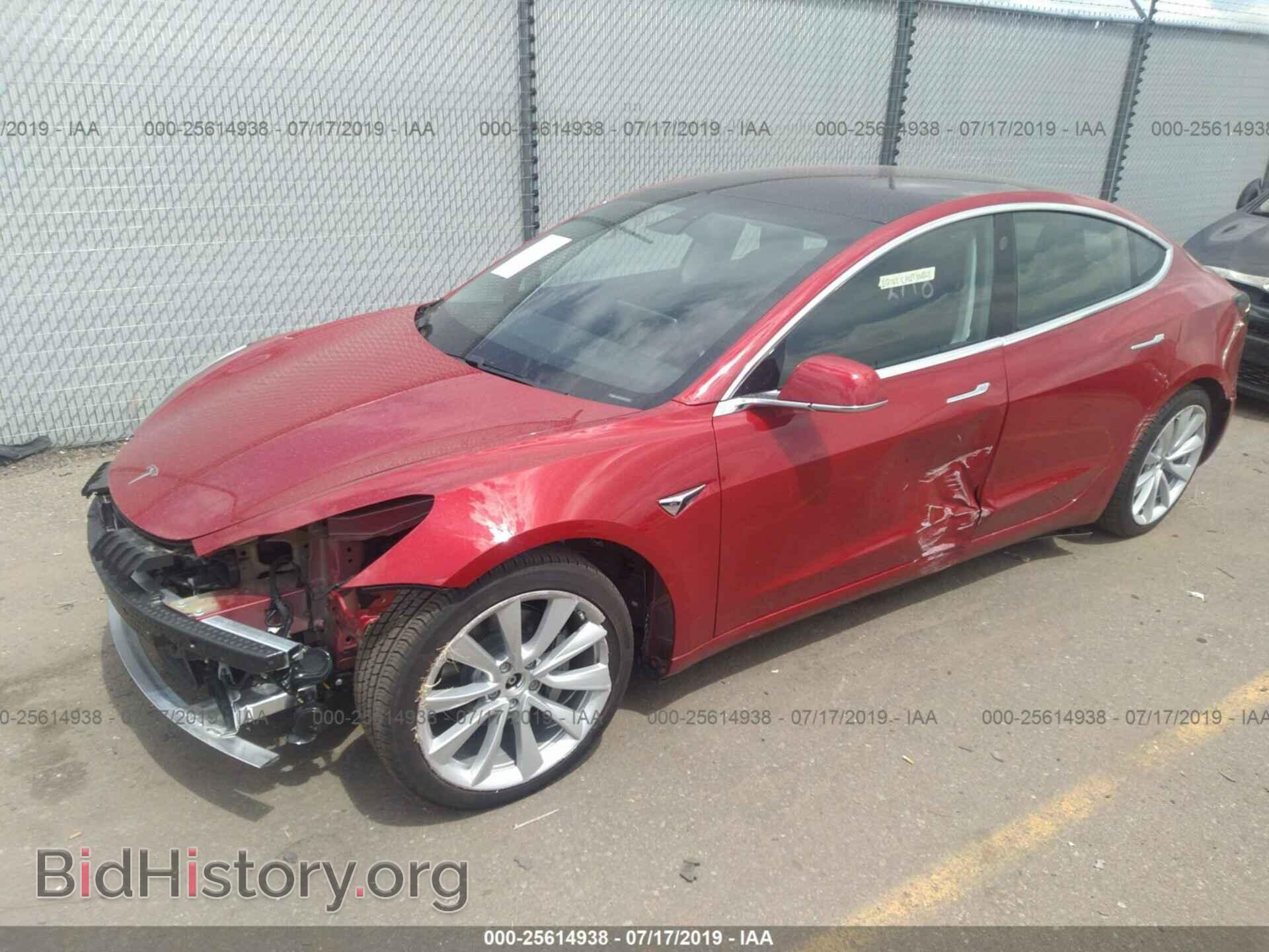 2019 TESLA MODEL 3 - VIN: 5YJ3E1EB9KF194482 - Фото 2
