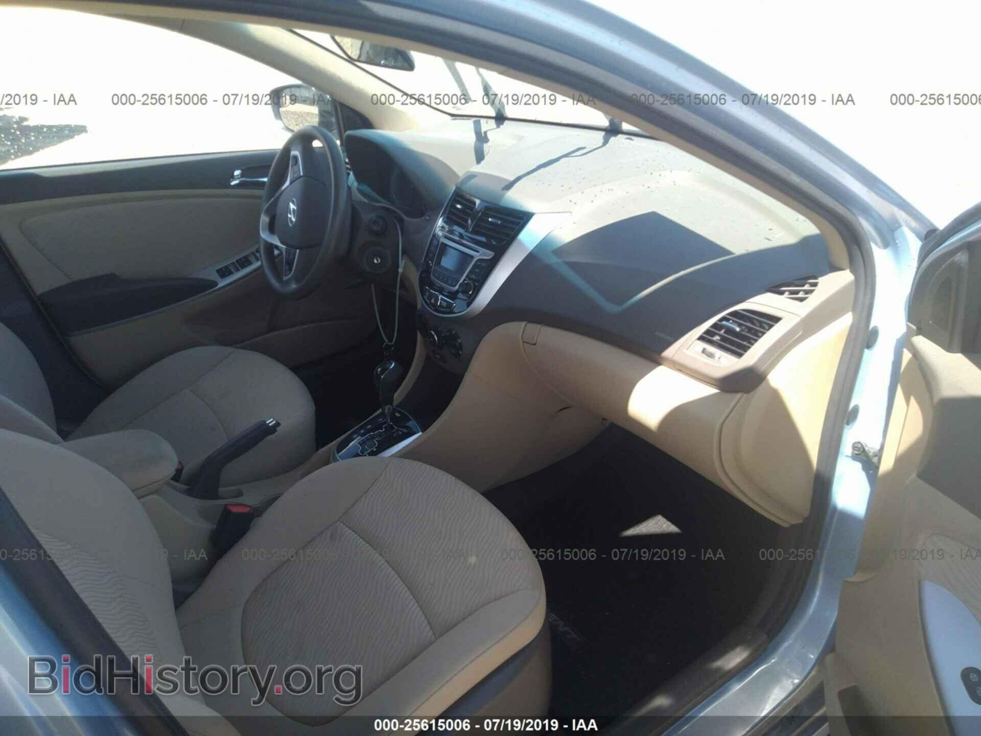 2014 HYUNDAI ACCENT - VIN: KMHCU4AE6EU631382 - Фото 5