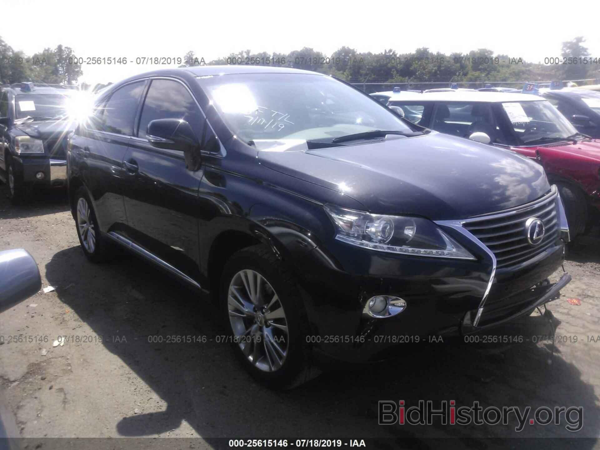 Photo JTJZB1BAXD2412396 - LEXUS RX 2013