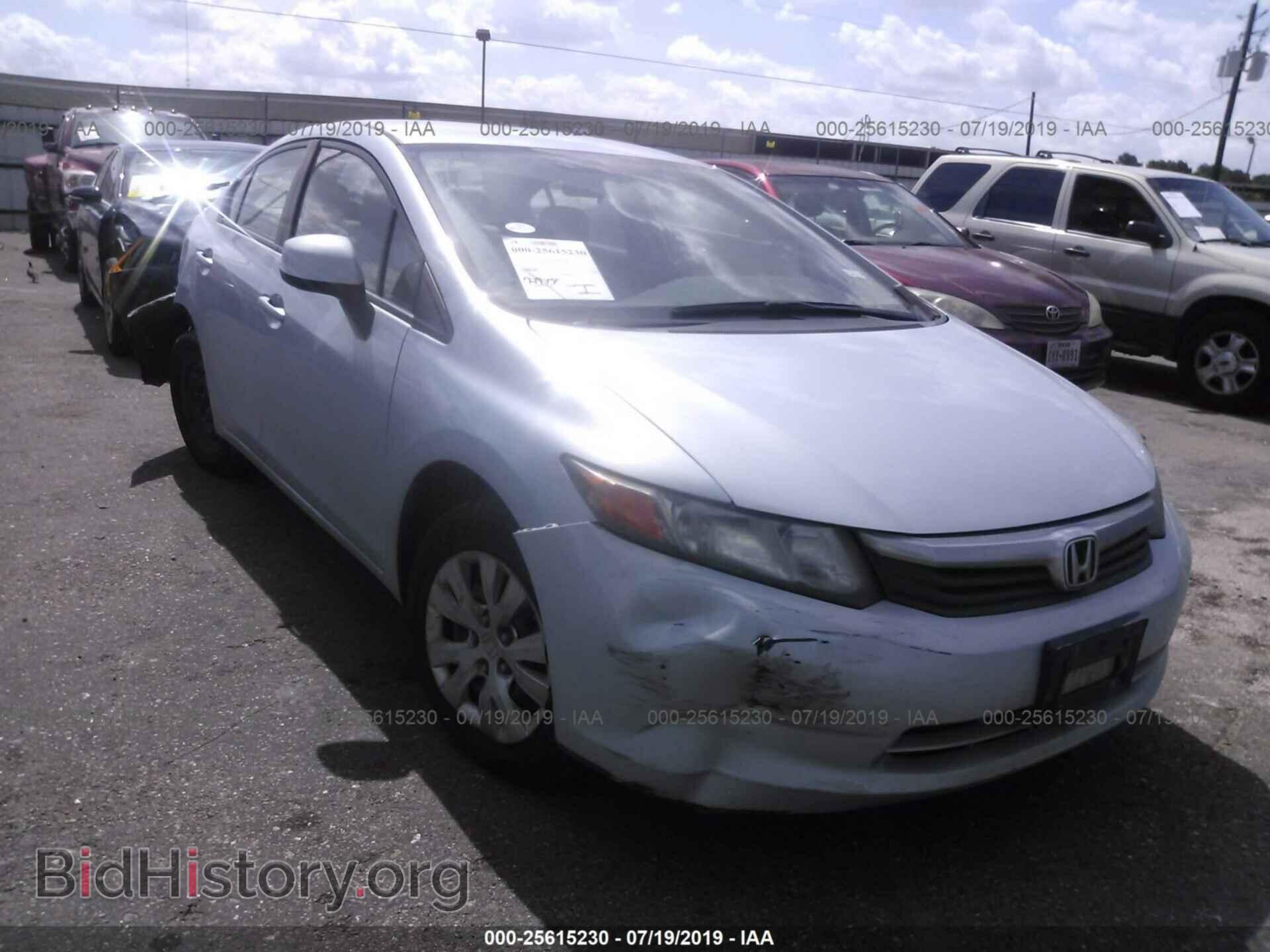 Фотография 19XFB2F59CE048109 - HONDA CIVIC 2012