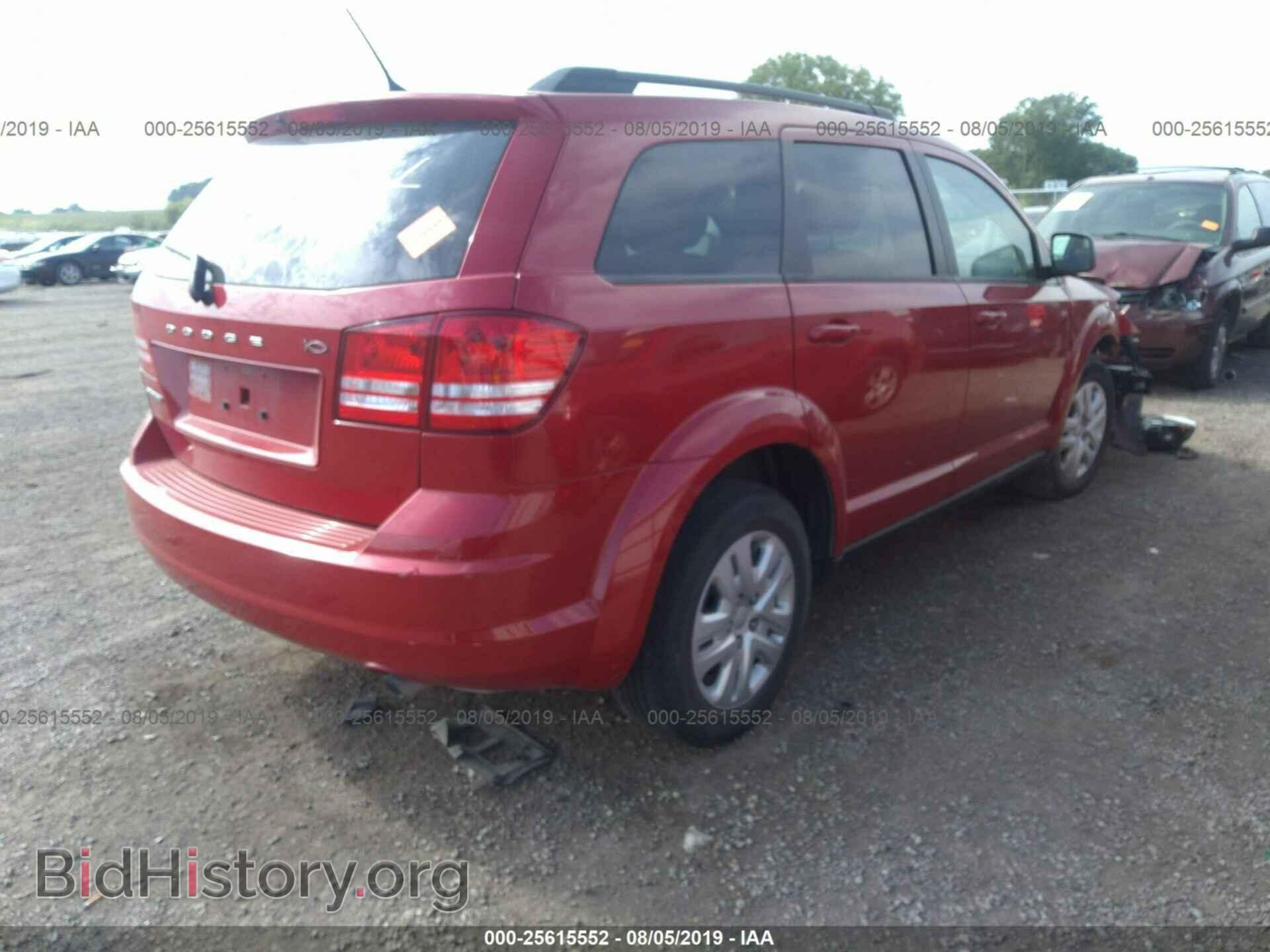 2017 DODGE JOURNEY - VIN: 3C4PDCAB4HT602564 - Фото 4