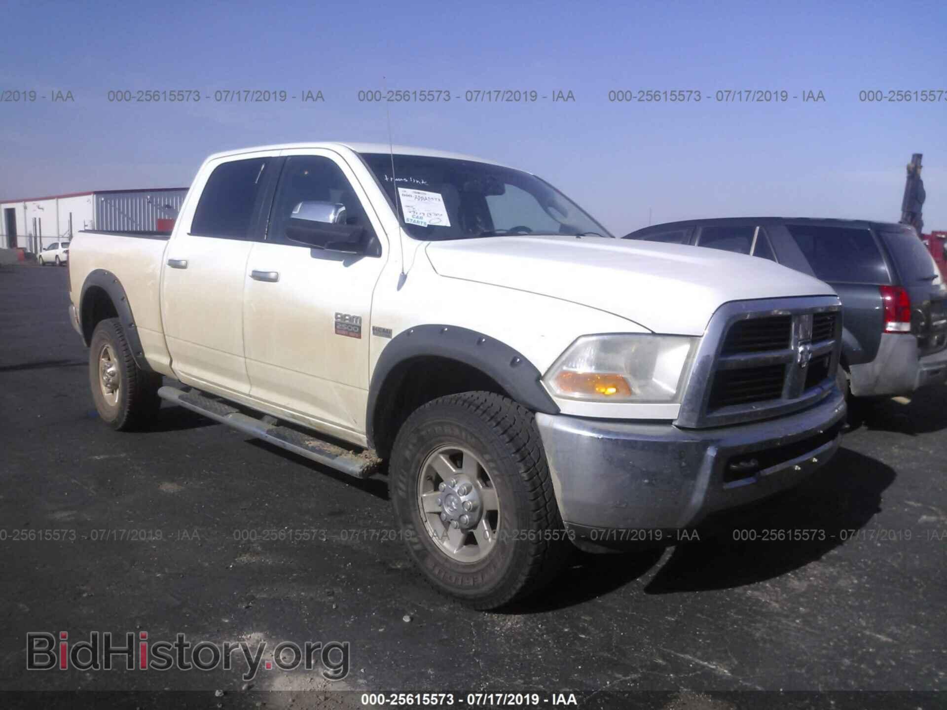 Photo 3C6TD5DT8CG210419 - DODGE RAM 2500 2012