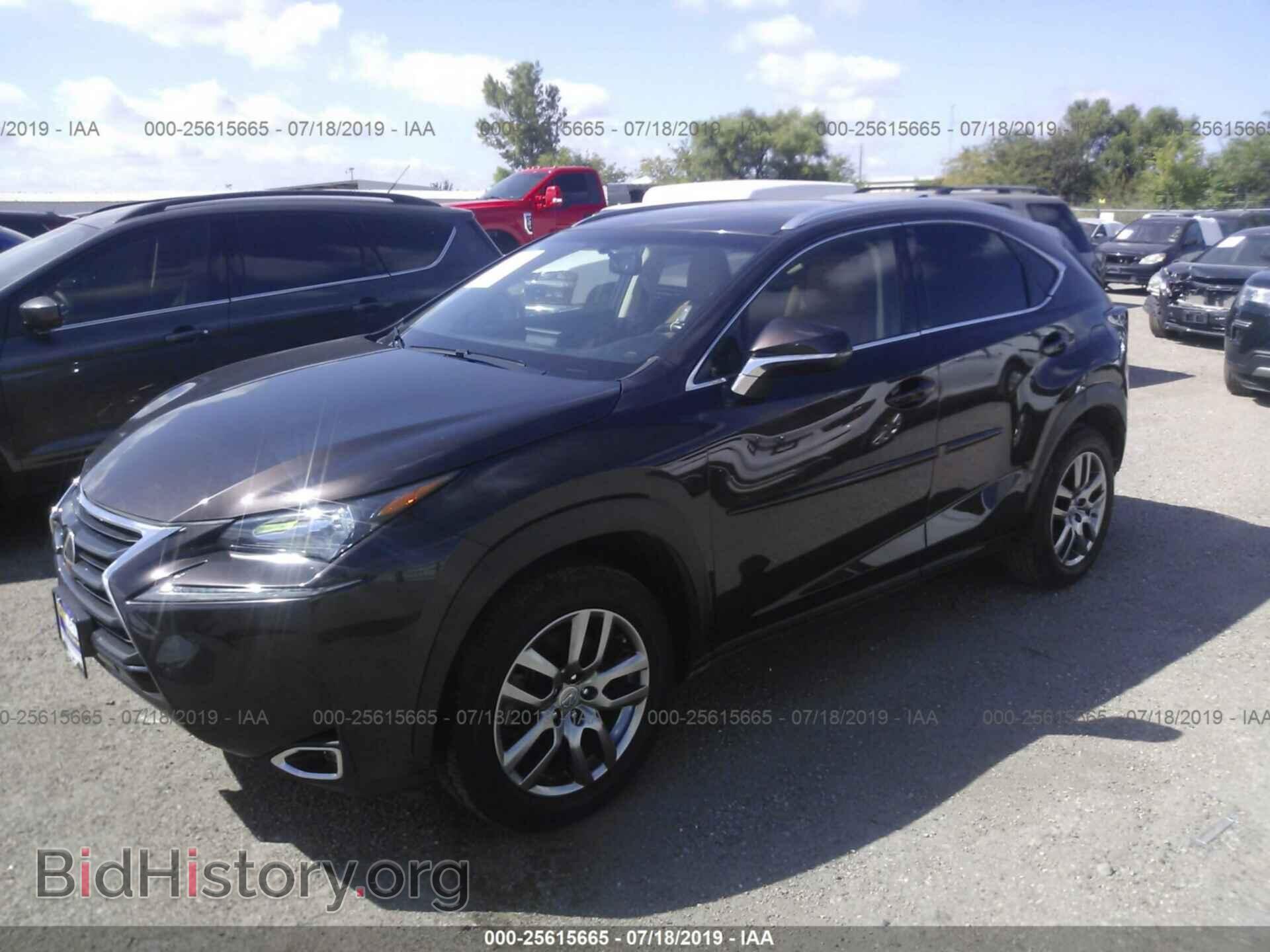 2015 LEXUS NX - VIN: JTJBARBZ3F2044302 - Фото 2