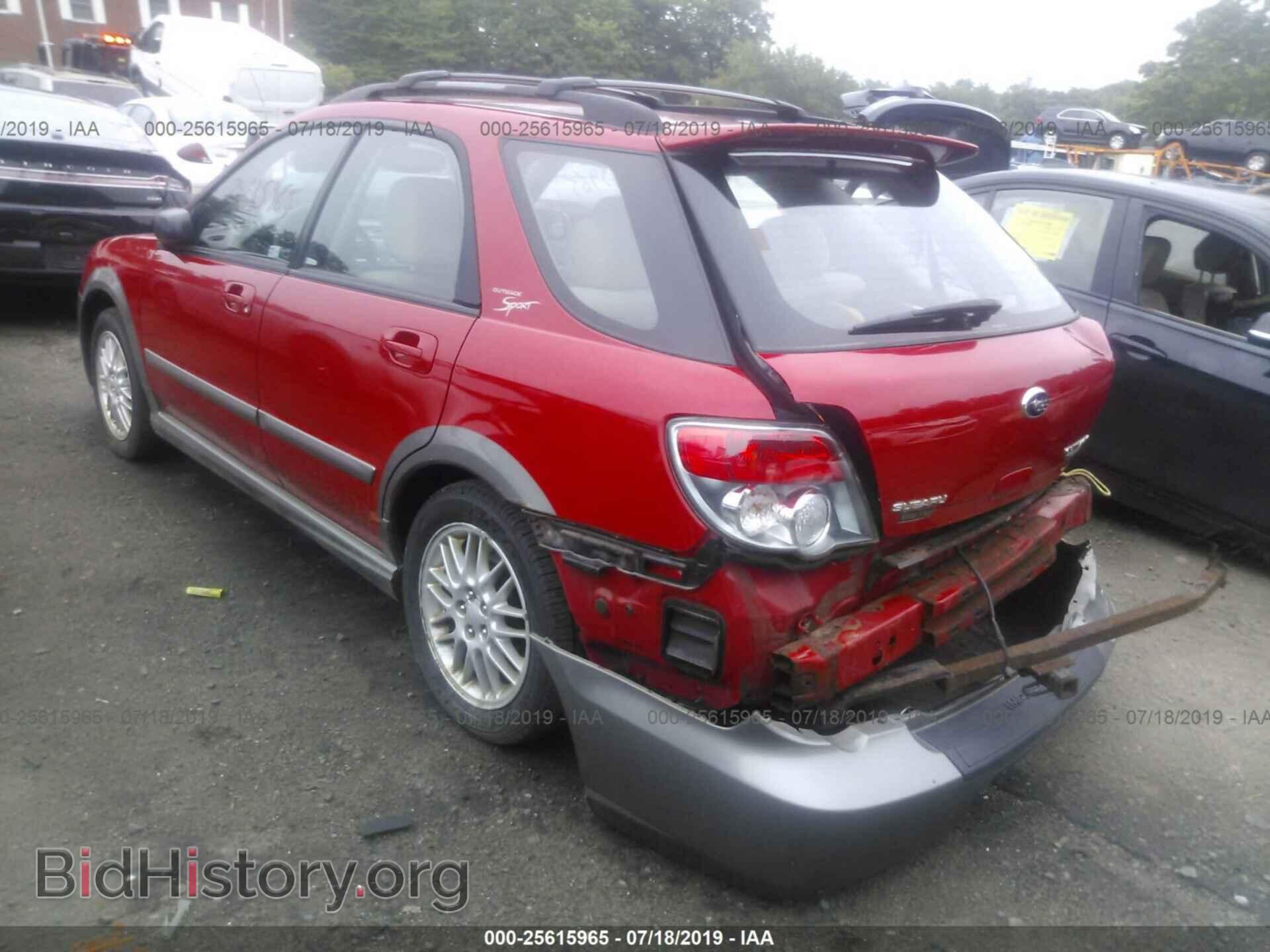 2006 SUBARU IMPREZA - VIN: JF1GG68606H802425 - Фото 3