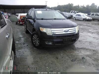 2007 Ford EDGE SEL, purple — VIN 2FMDK38C97BA79040, IAAI
