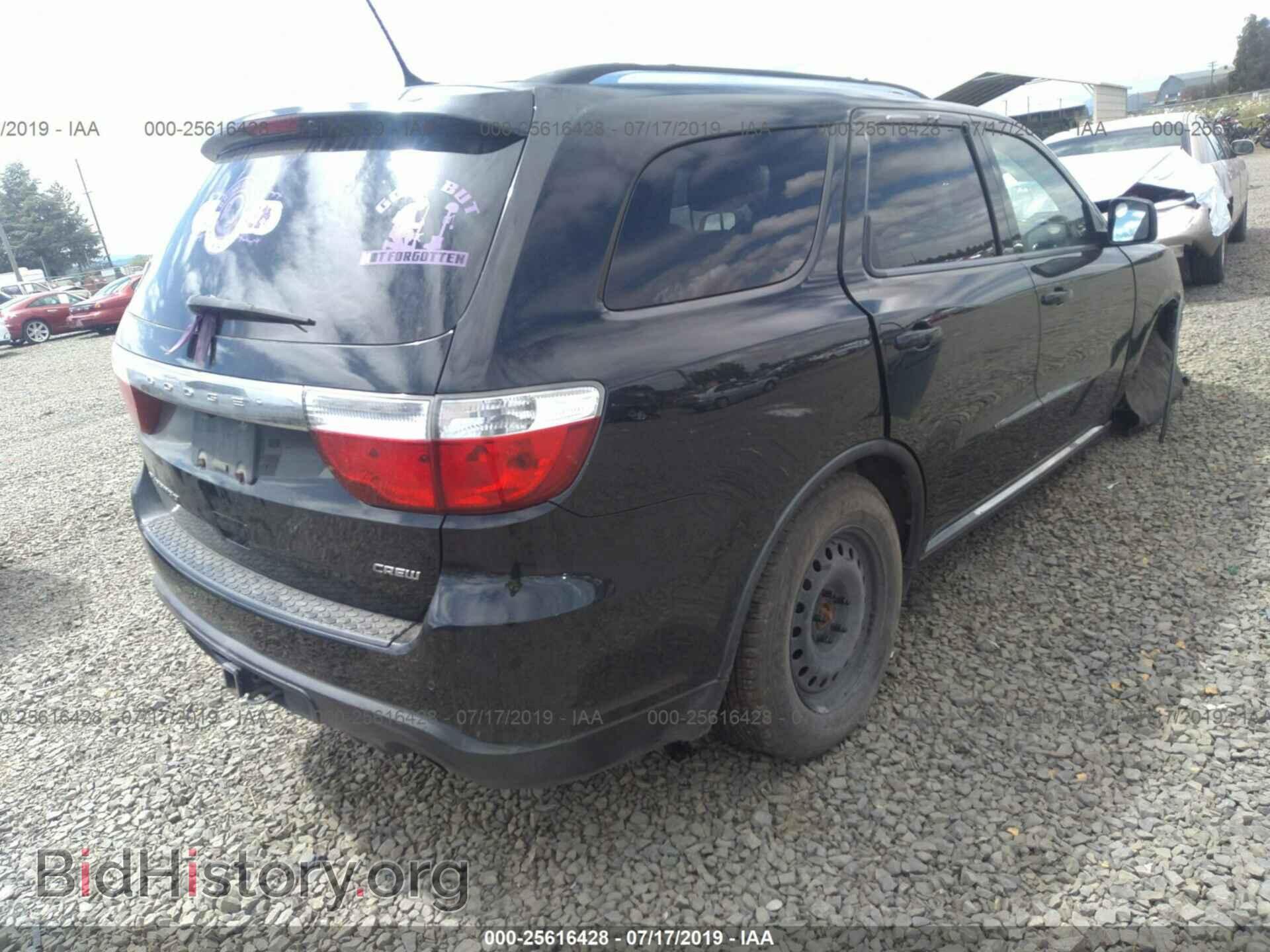 2012 DODGE DURANGO - VIN: 1C4SDHDT8CC191749 - Photo 4