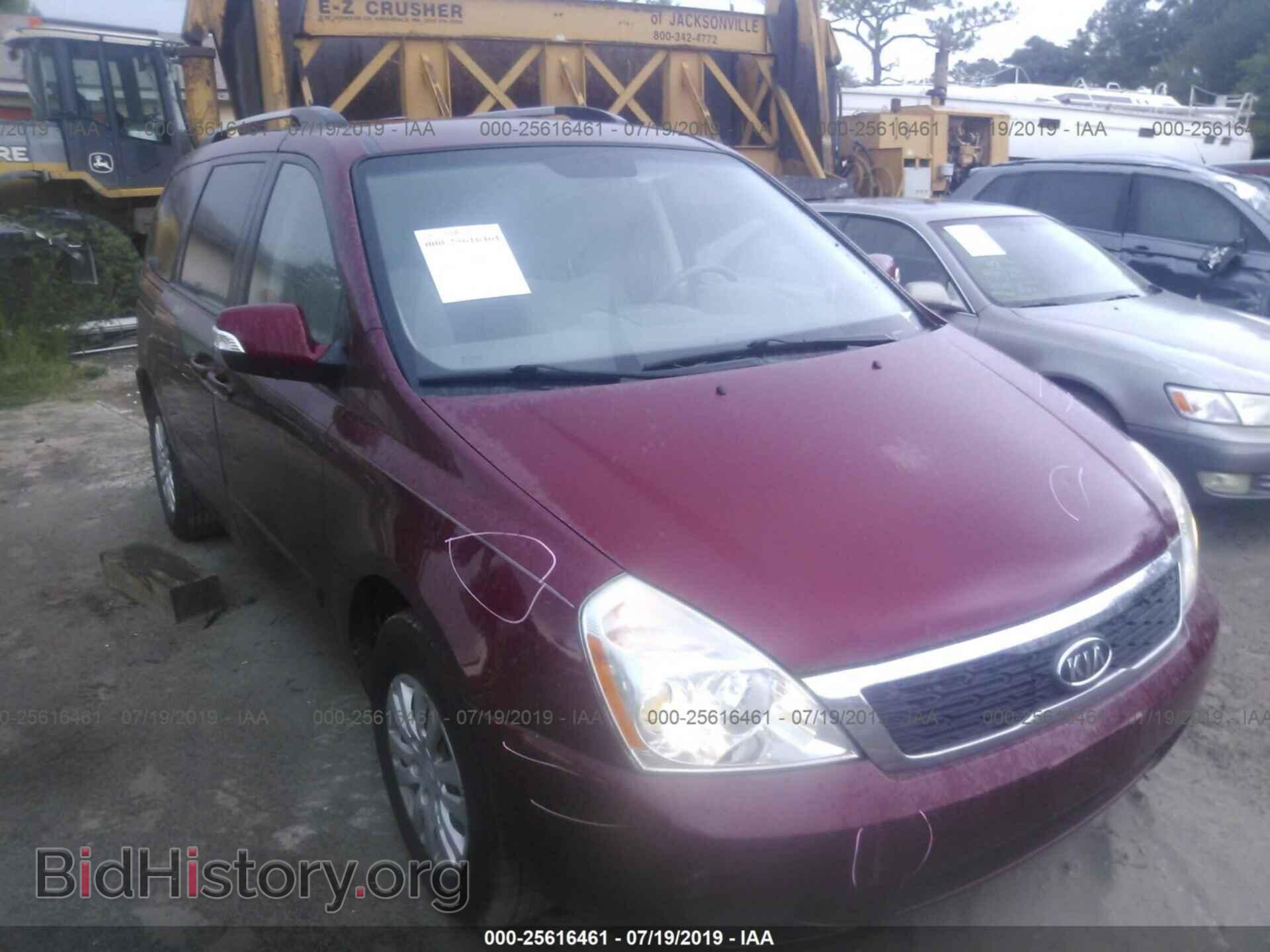 Фотография KNDMG4C75C6476498 - KIA SEDONA 2012