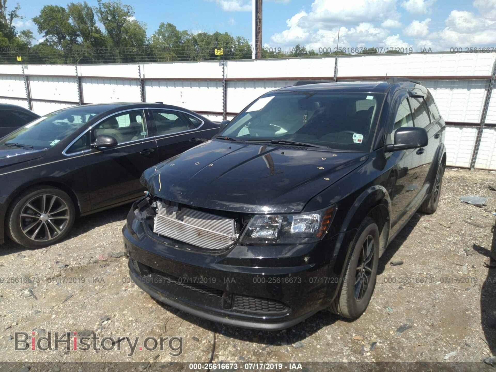 2018 DODGE JOURNEY - VIN: 3C4PDCAB5JT383698 - Фото 2