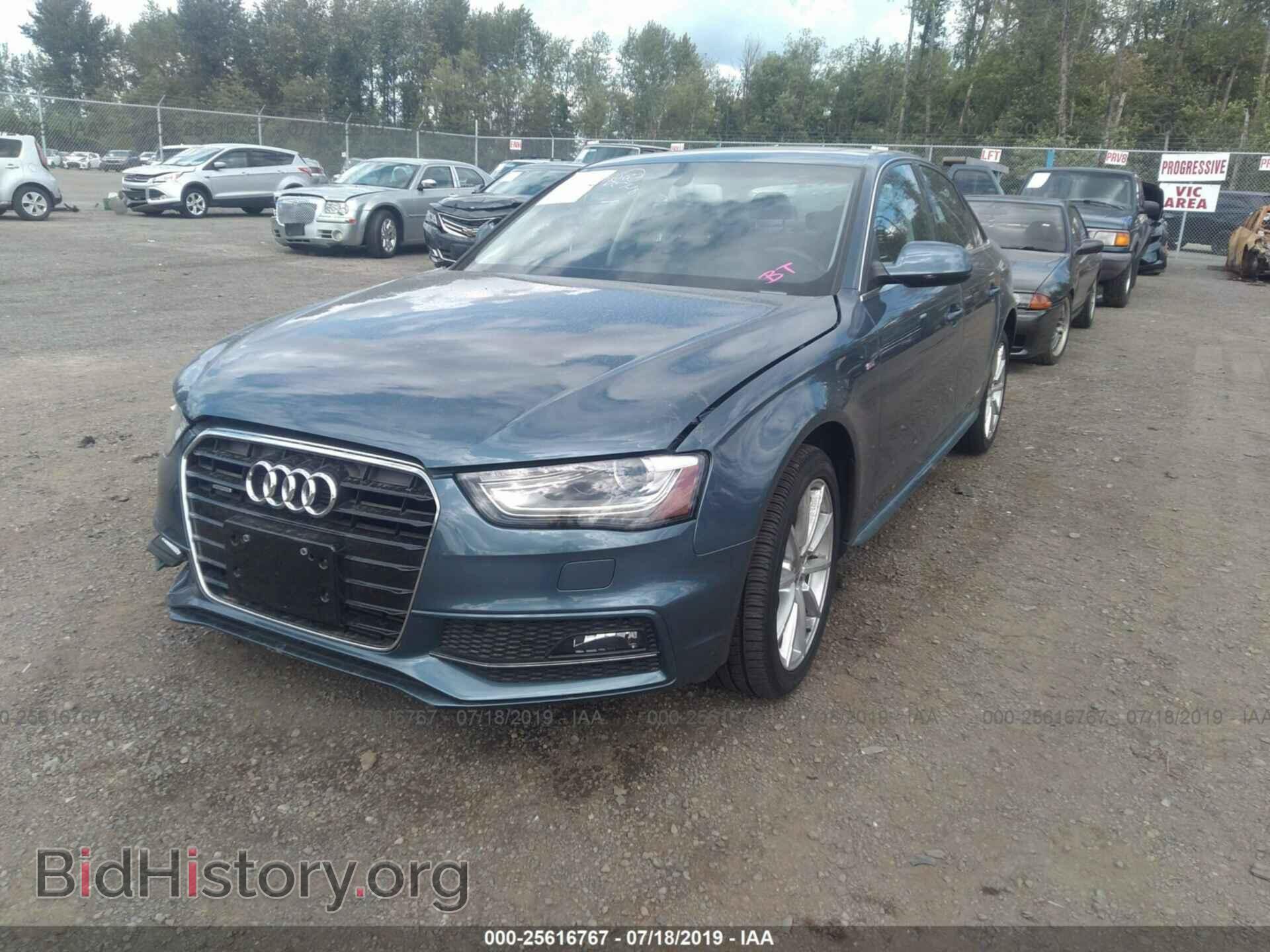 2015 AUDI A4 - VIN: WAUBFAFL3FN000663 - Фото 2