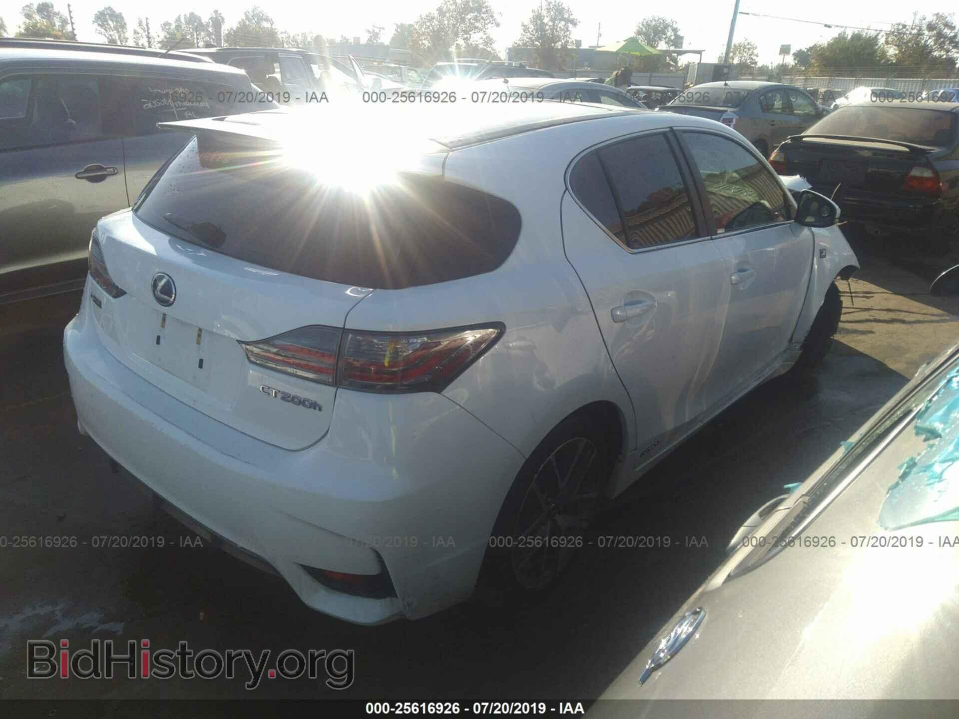 2015 LEXUS CT - VIN: JTHKD5BH7F2227100 - Photo 4