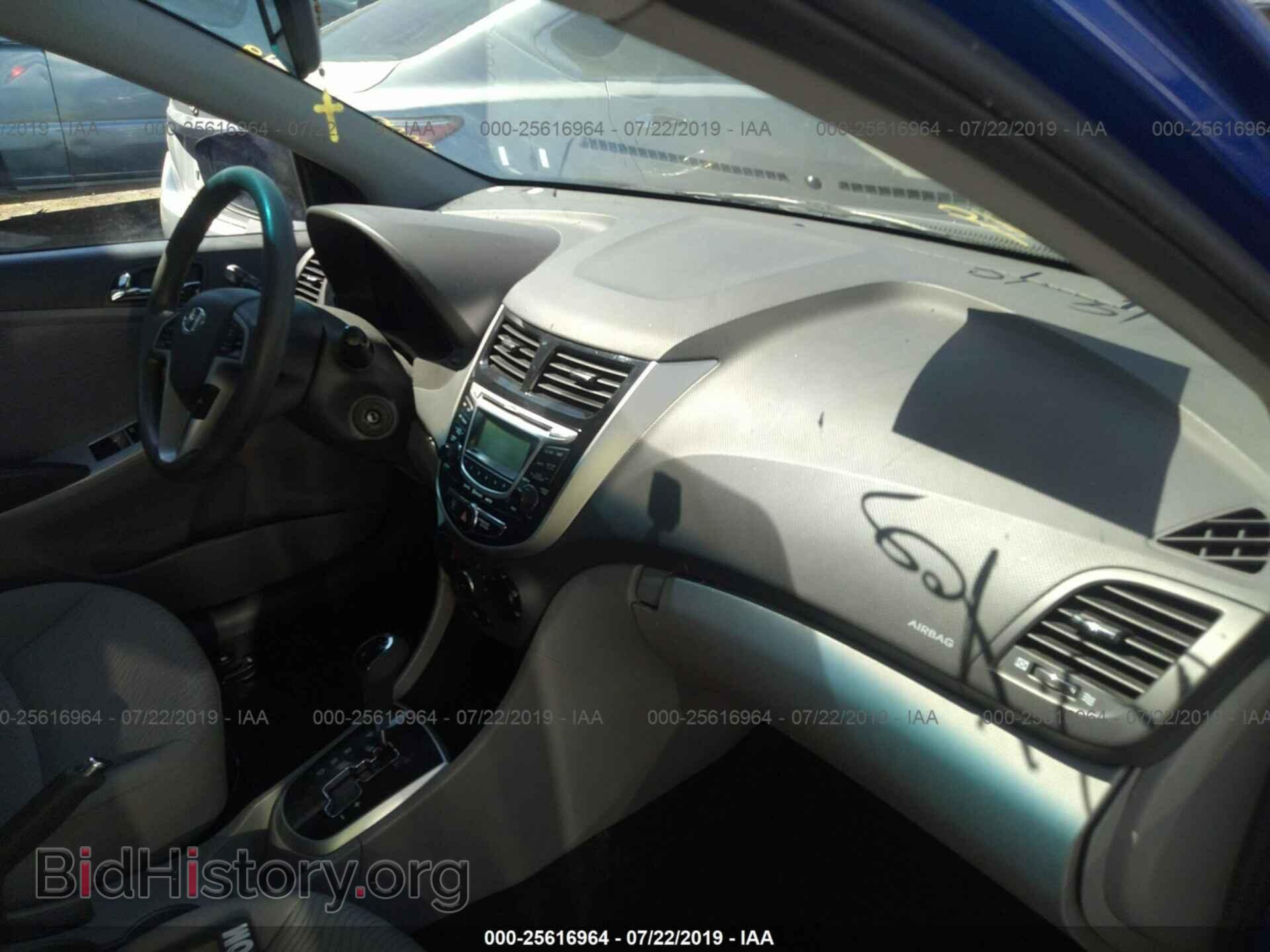 2012 HYUNDAI ACCENT - VIN: KMHCU4AEXCU058208 - Фото 5