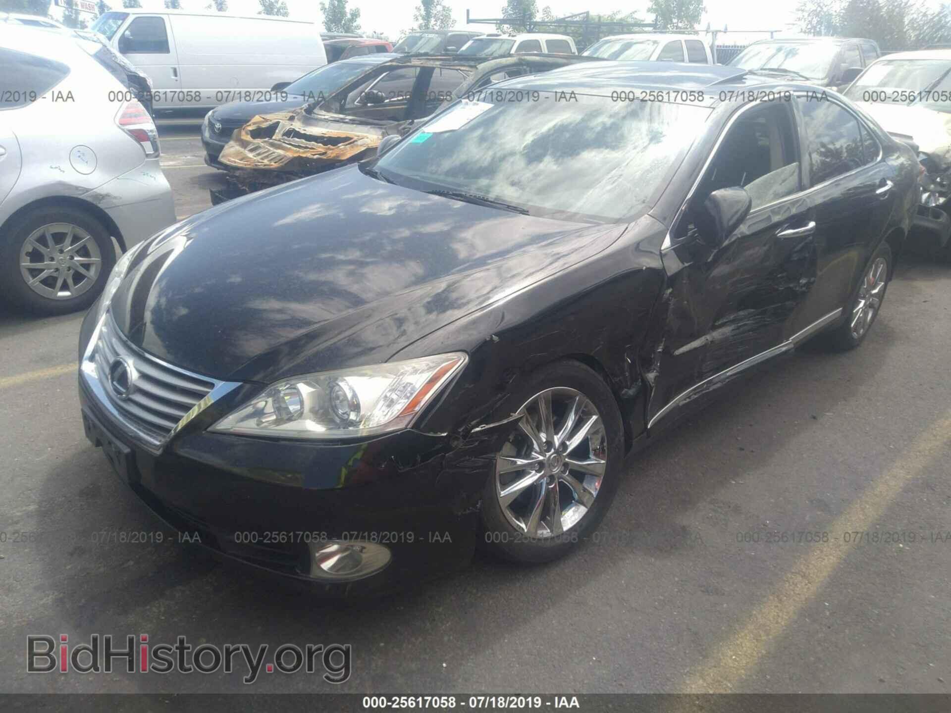 2011 LEXUS ES - VIN: JTHBK1EG6B2454516 - Фото 2