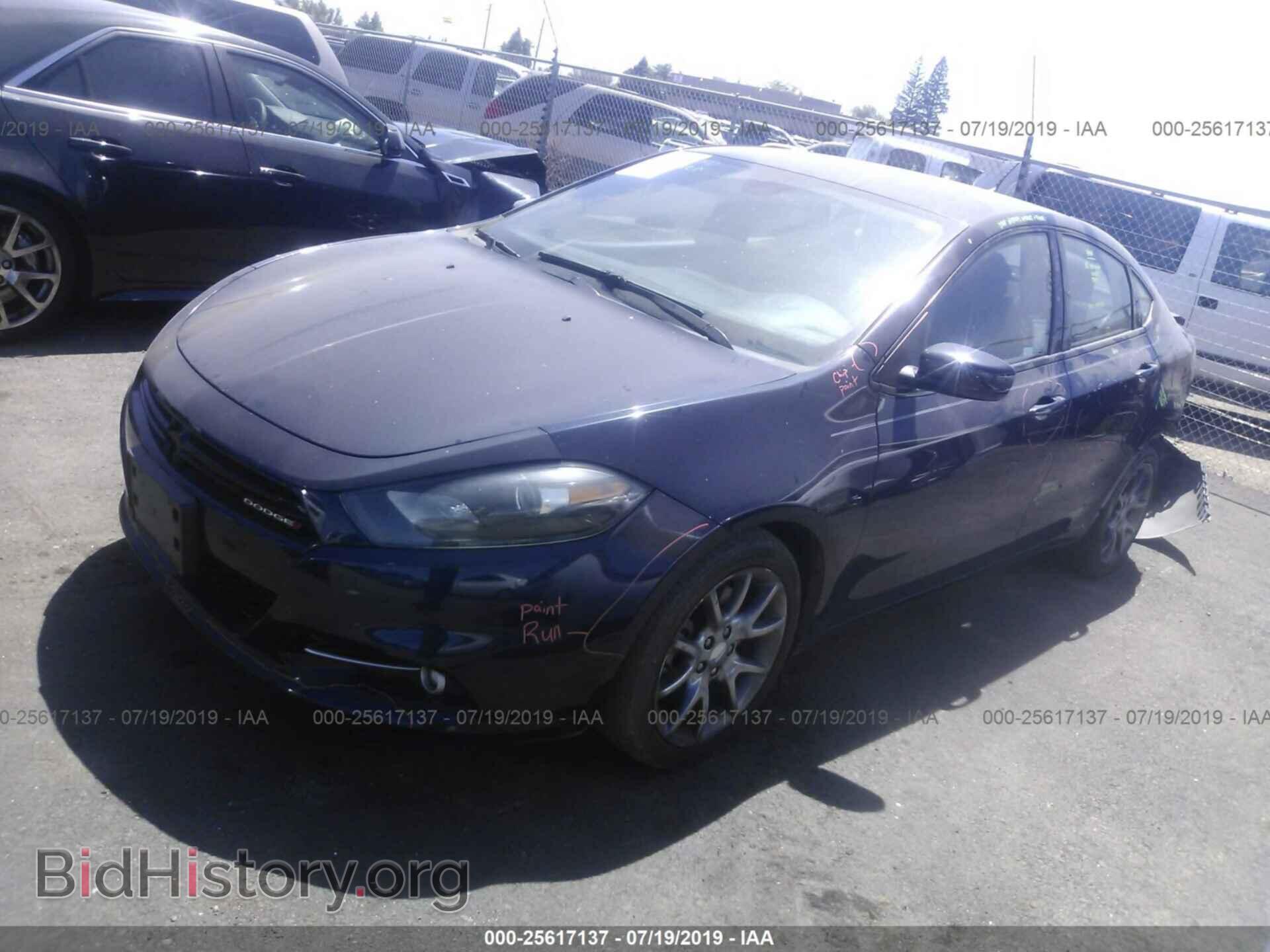 2015 DODGE DART - VIN: 1C3CDFBB3FD182334 - Фото 2