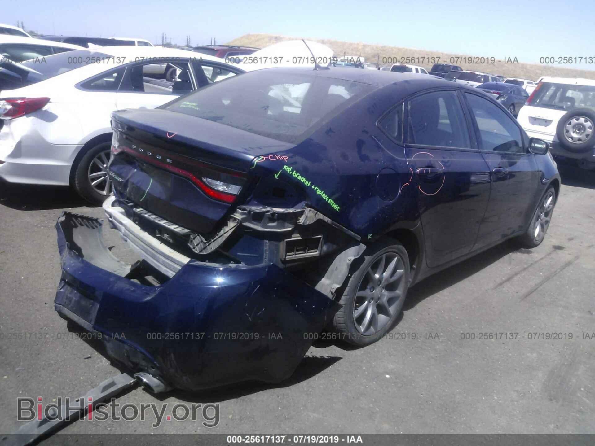 2015 DODGE DART - VIN: 1C3CDFBB3FD182334 - Фото 4