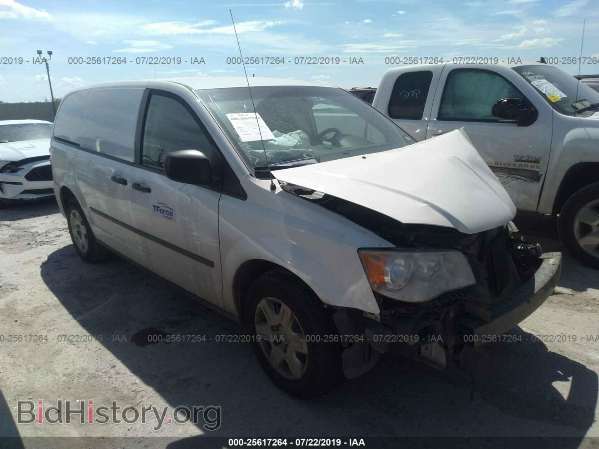 Photo 2C4RDGAG4CR308623 - DODGE RAM VAN 2012