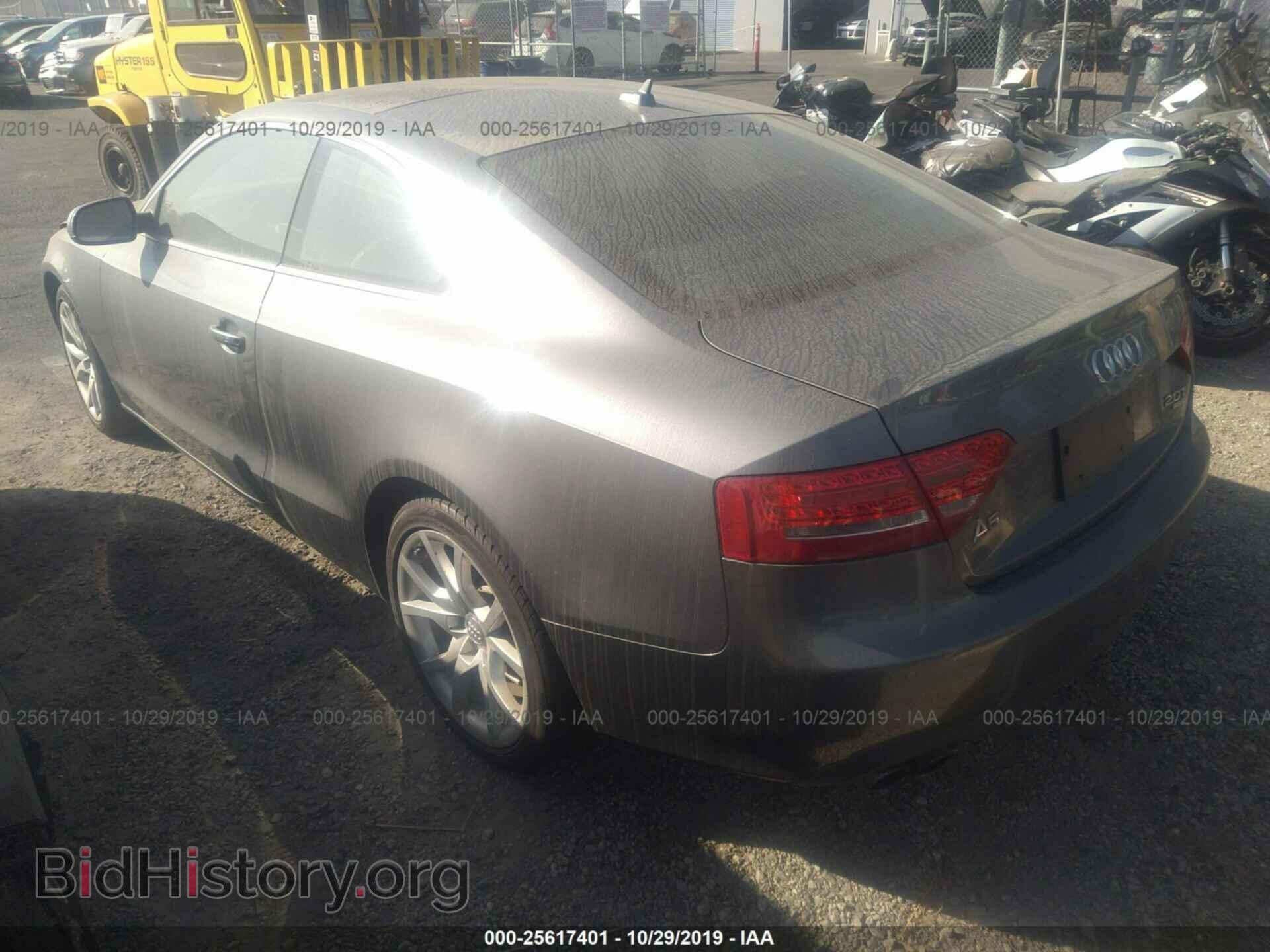 2012 AUDI A5 - VIN: WAULFAFR7CA004842 - Фото 3