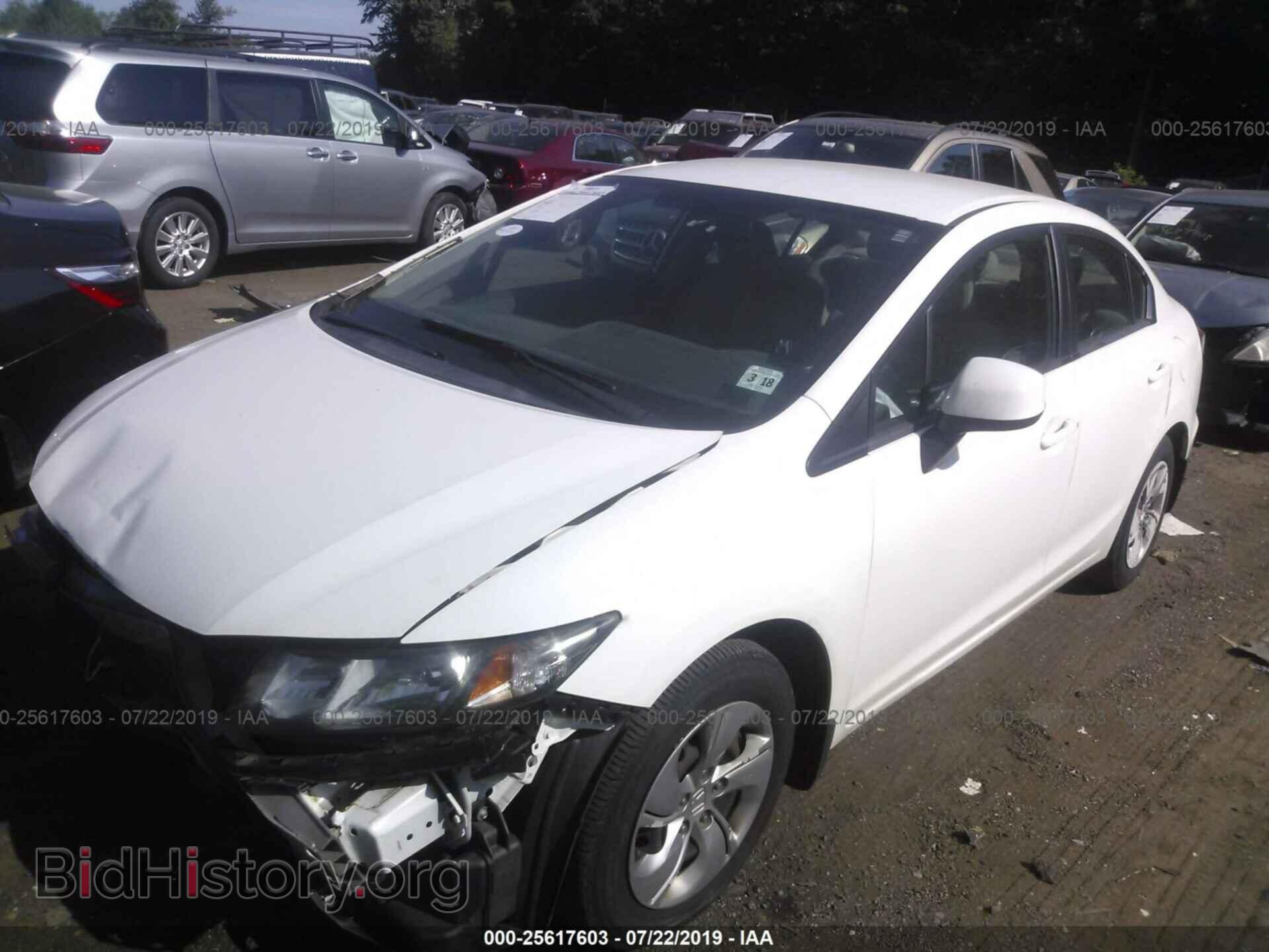 2013 HONDA CIVIC - VIN: 2HGFB2F53DH501549 - Photo 2
