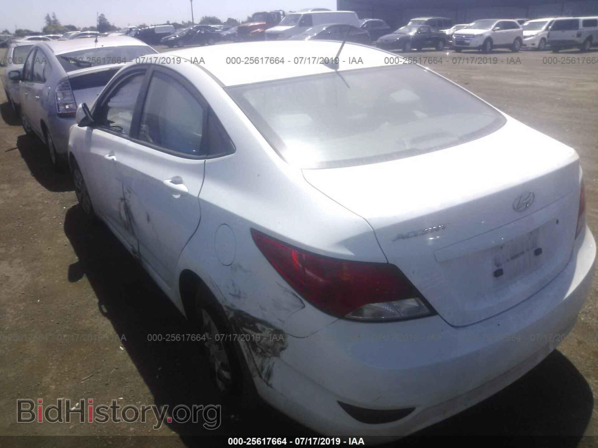 2017 HYUNDAI ACCENT - VIN: KMHCT4AE2HU300368 - Фото 3