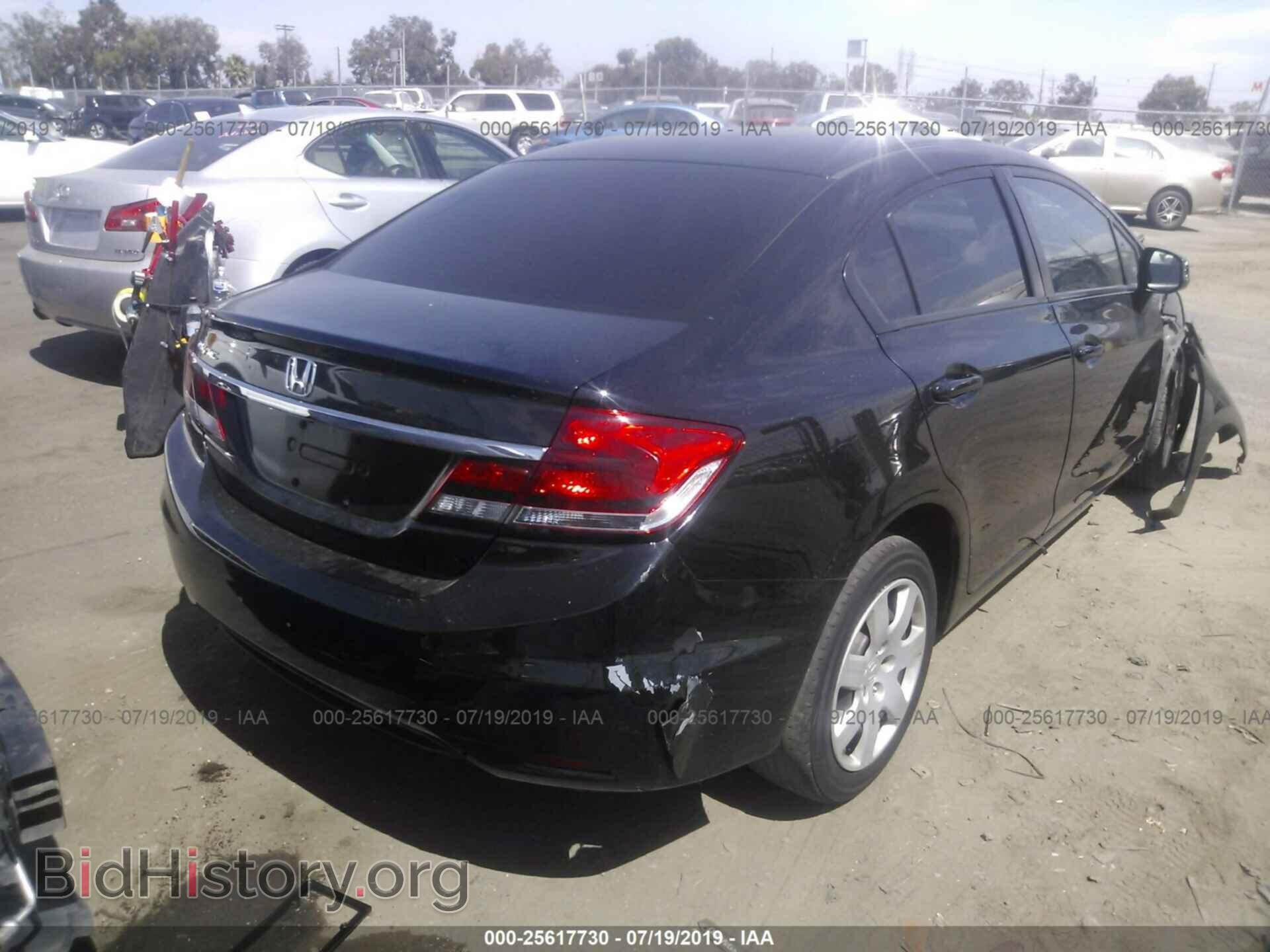 2013 HONDA CIVIC - VIN: 19XFB2F5XDE233576 - Фото 4