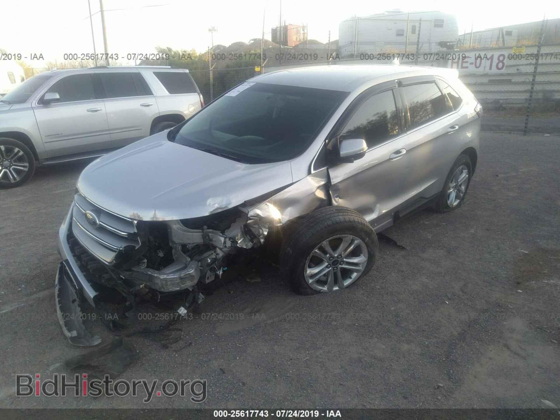 2015 FORD EDGE - VIN: 2FMTK3J85FBB85937 - Photo 2