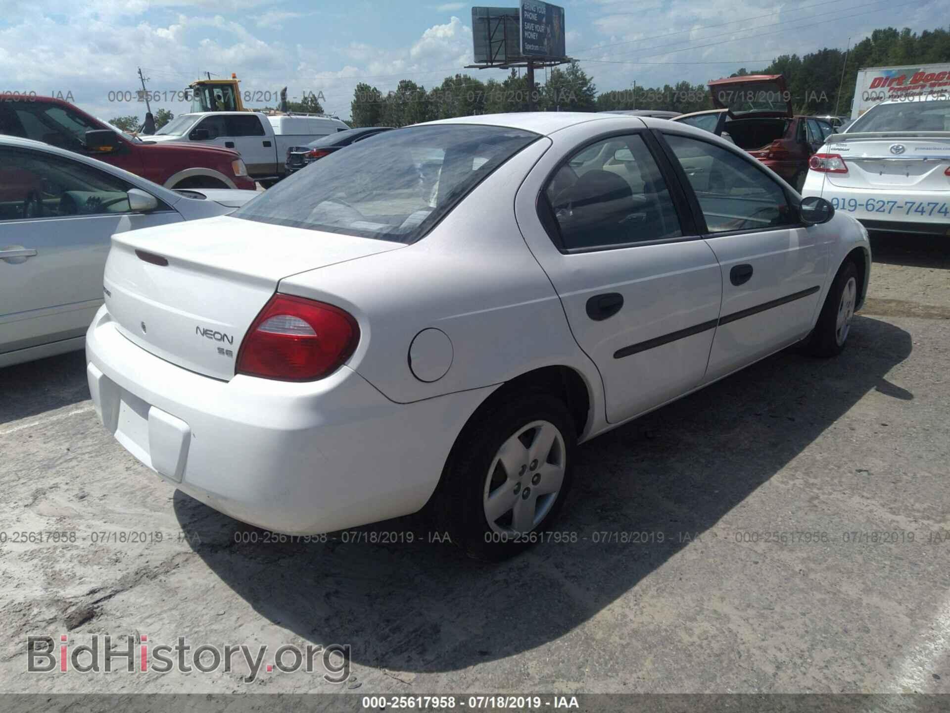 2003 DODGE NEON - VIN: 1B3ES26C53D199686 - Фото 4