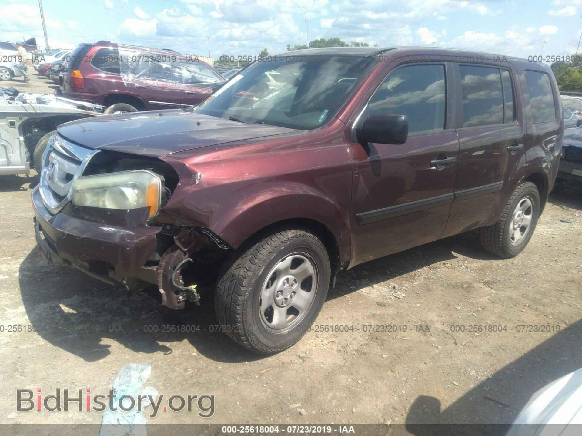 2010 HONDA PILOT - VIN: 5FNYF4H29AB036707 - Фото 2