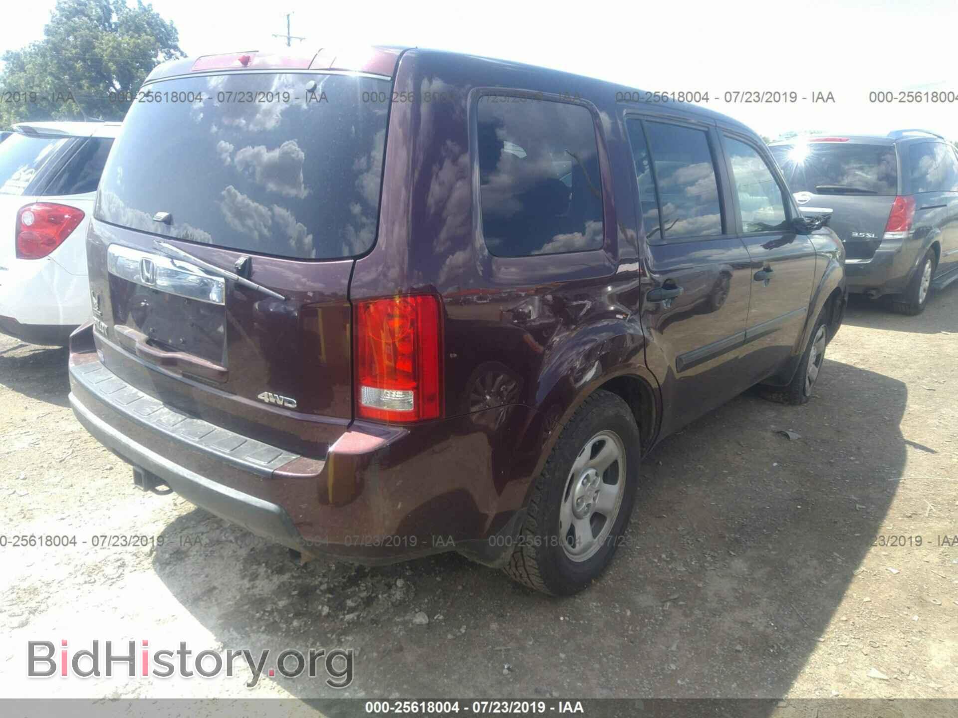 2010 HONDA PILOT - VIN: 5FNYF4H29AB036707 - Фото 4