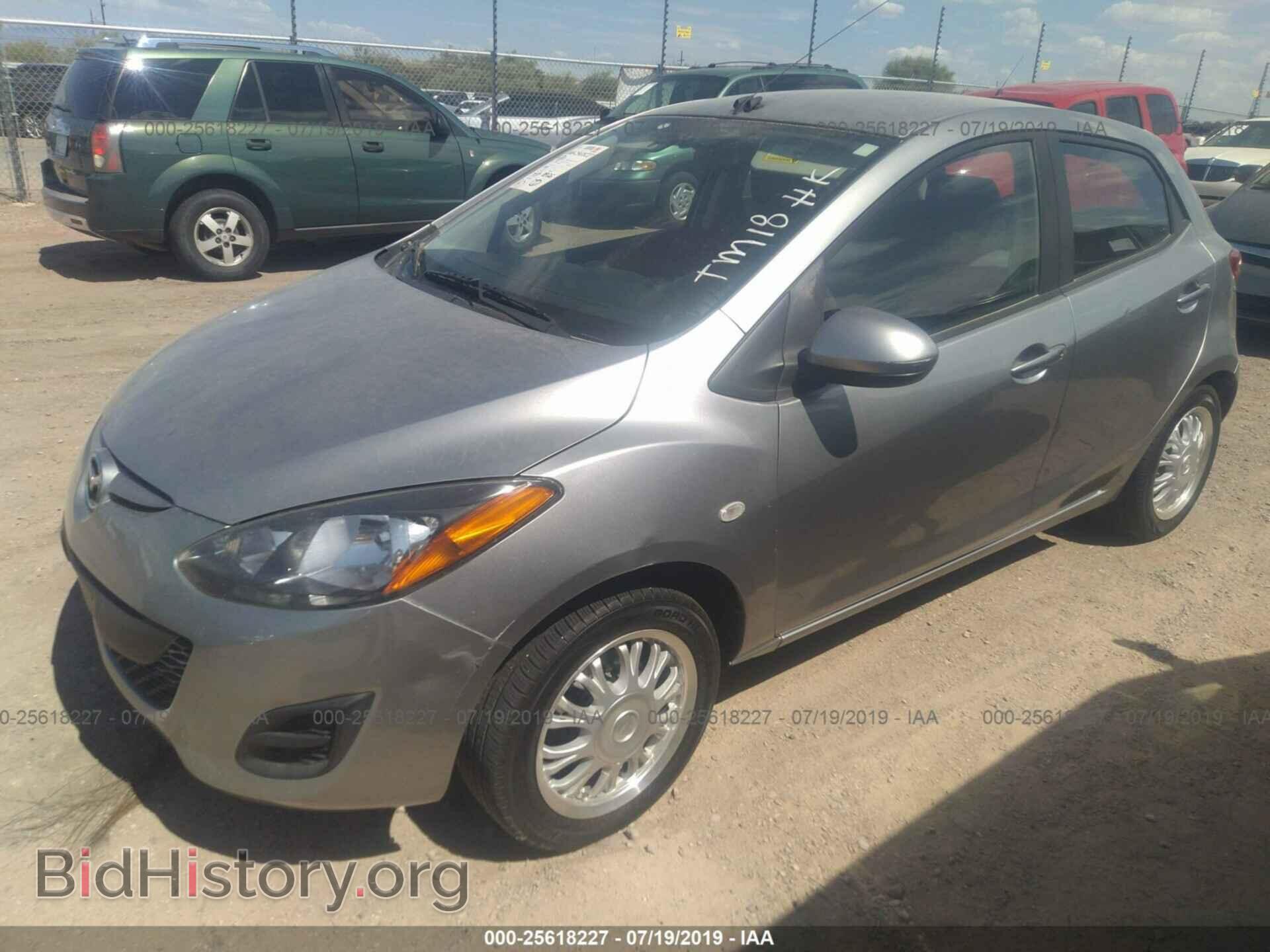 2011 MAZDA MAZDA2 - VIN: JM1DE1HZ4B0124609 - Фото 2
