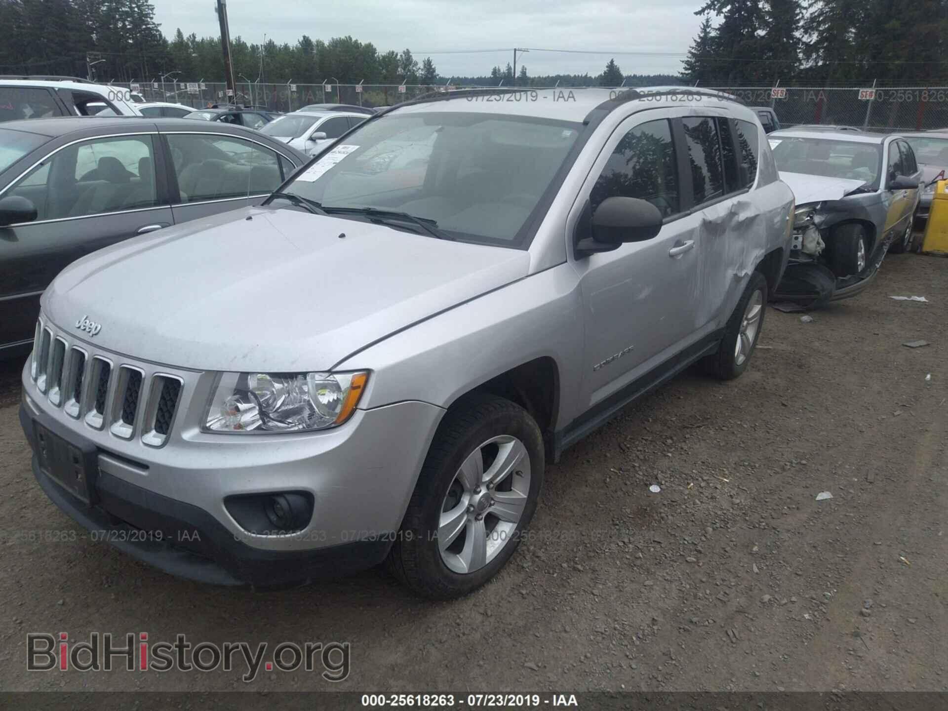 2012 JEEP COMPASS - VIN: 1C4NJDBB4CD612949 - Фото 2