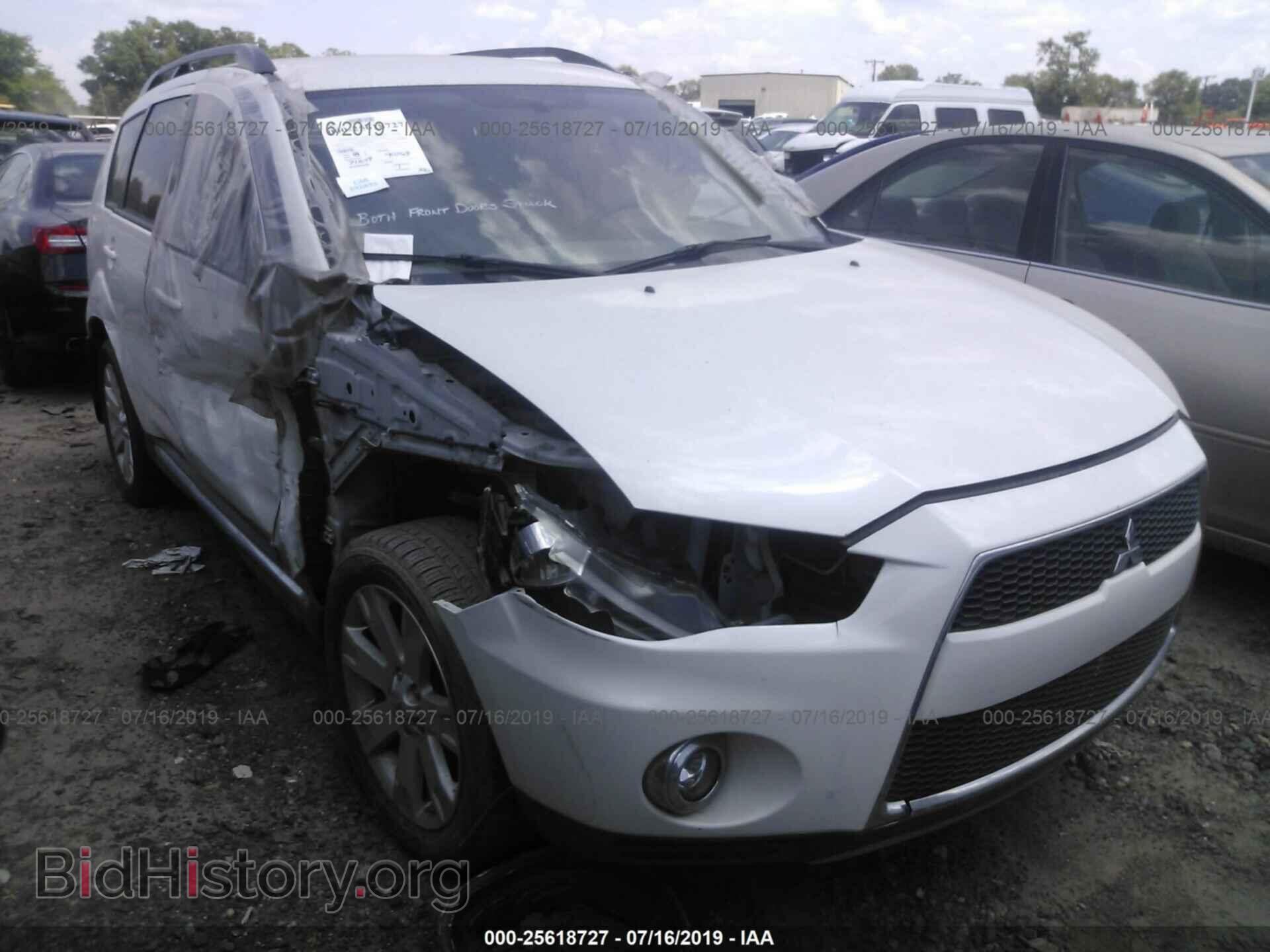 Photo JA4AS3AWXCU000730 - MITSUBISHI OUTLANDER 2012