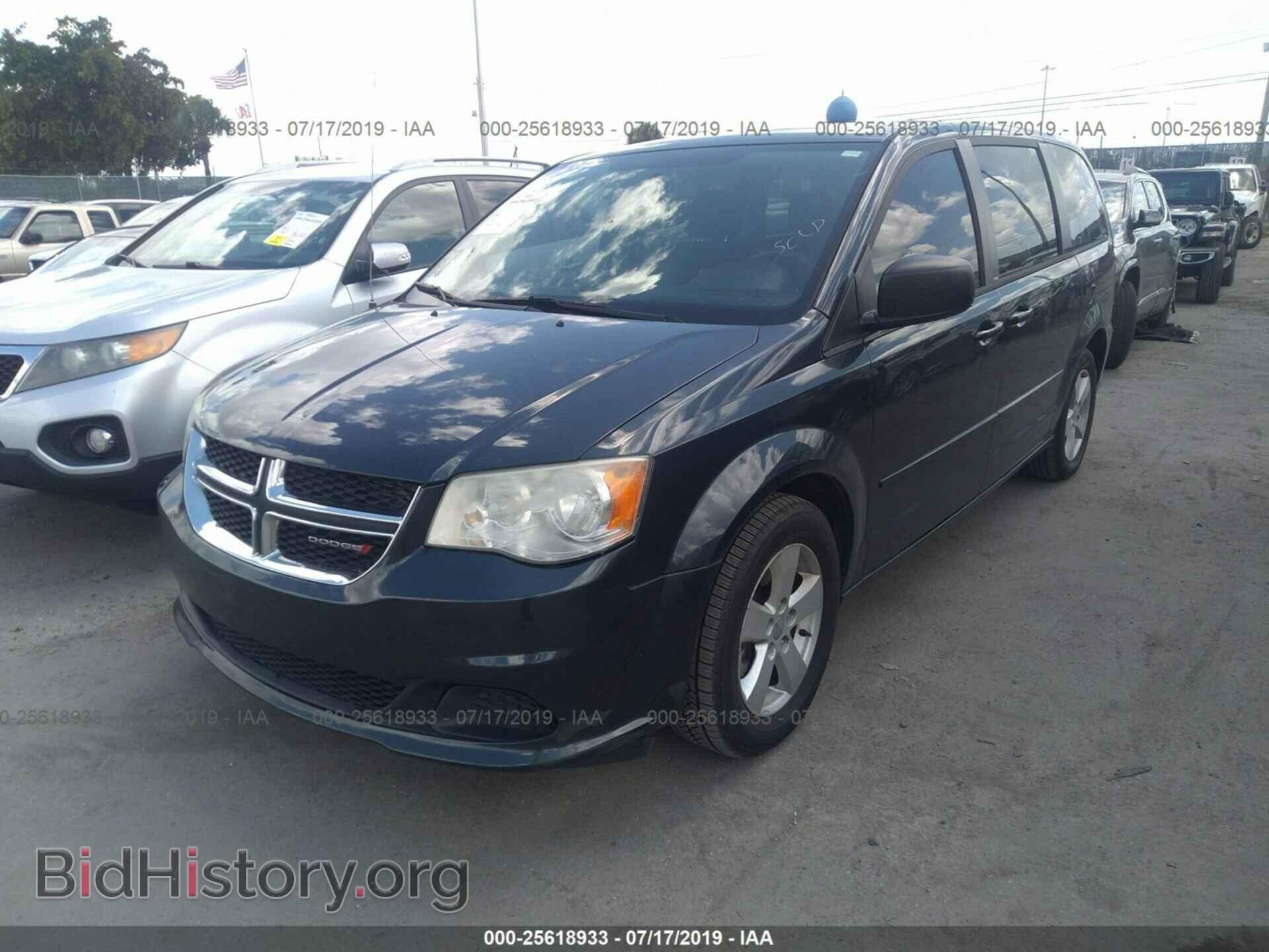 2013 DODGE GRAND CARAVAN - VIN: 2C4RDGBG0DR656077 - Фото 2