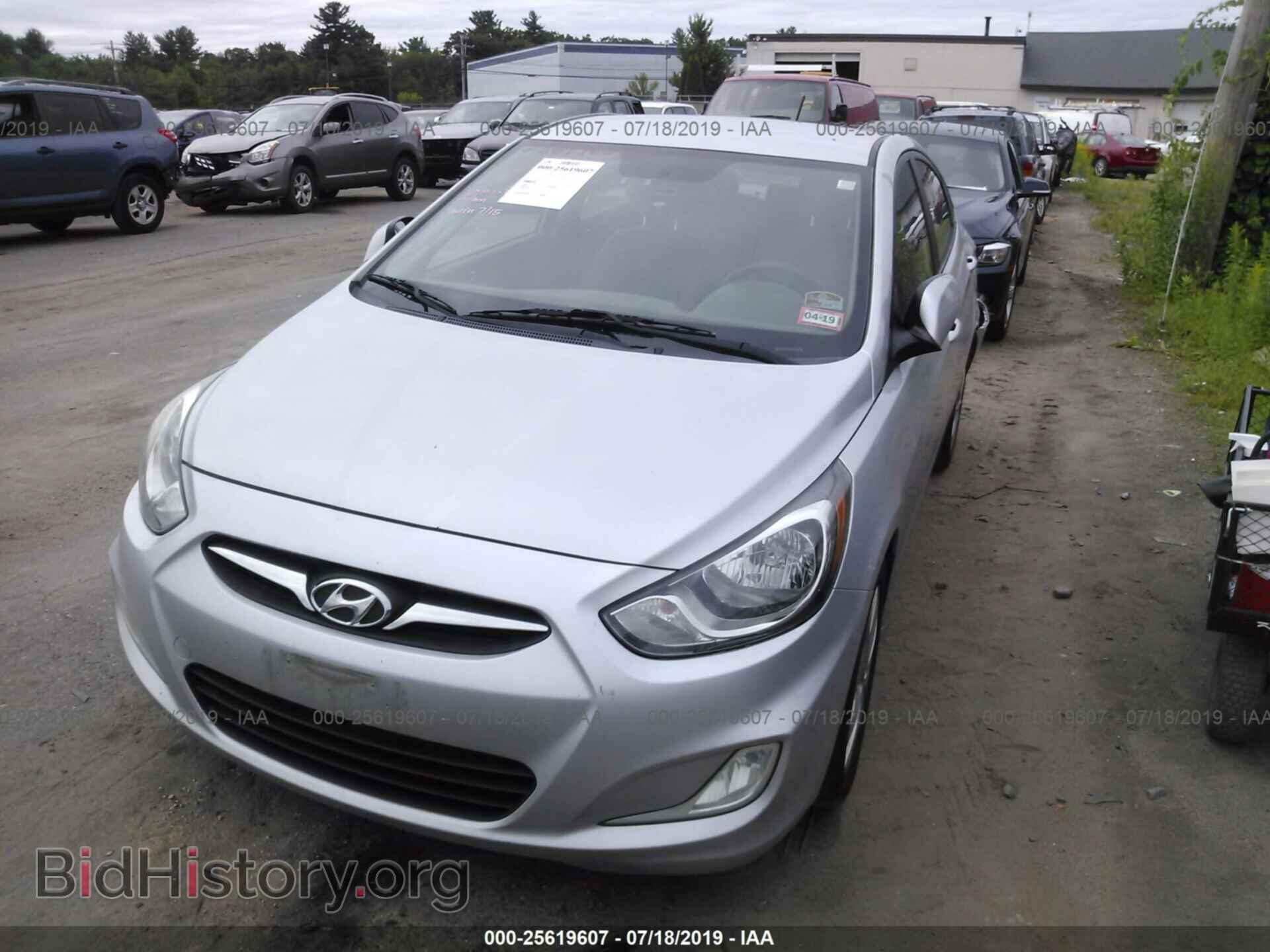 2013 HYUNDAI ACCENT - VIN: KMHCU4AE8DU453151 - Фото 2