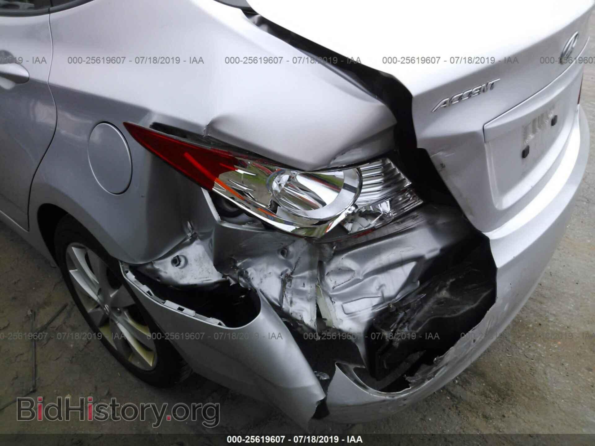 2013 HYUNDAI ACCENT - VIN: KMHCU4AE8DU453151 - Фото 6
