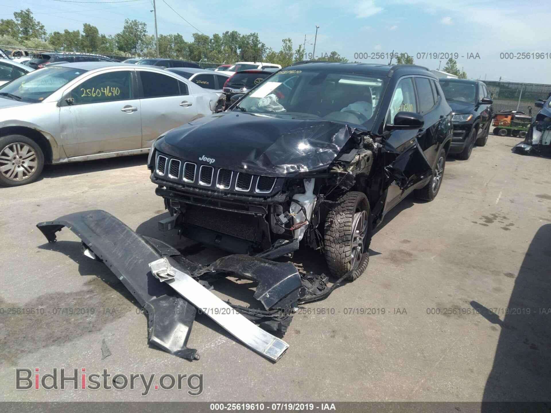 2017 JEEP COMPASS - VIN: 3C4NJDBB4HT651316 - Фото 2