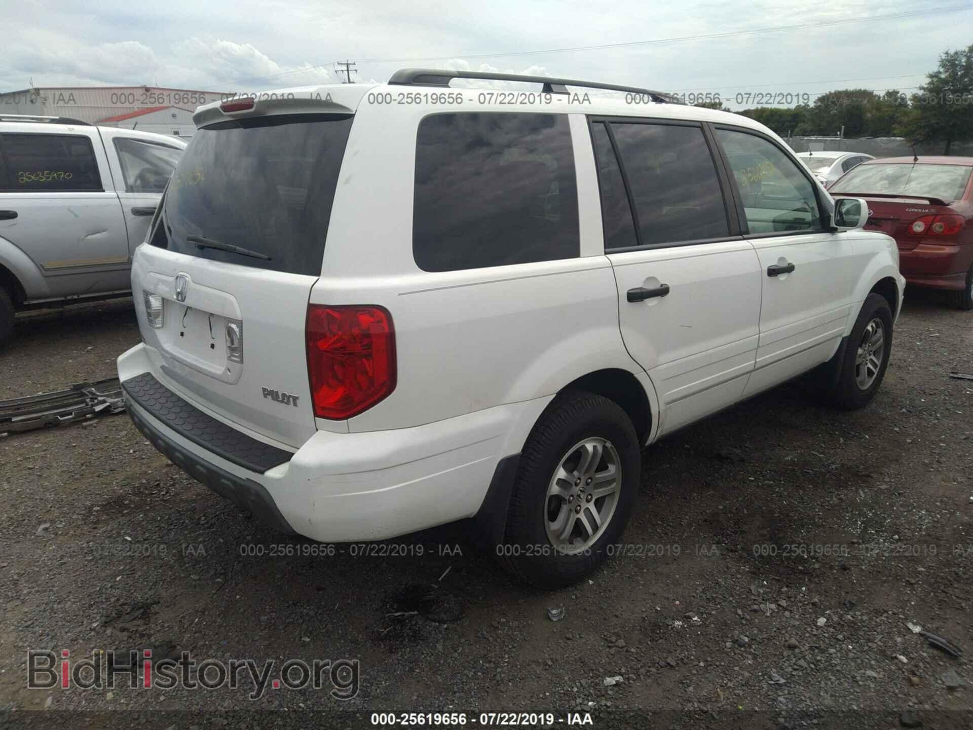 2005 HONDA PILOT - VIN: 5FNYF18585B020366 - Фото 4