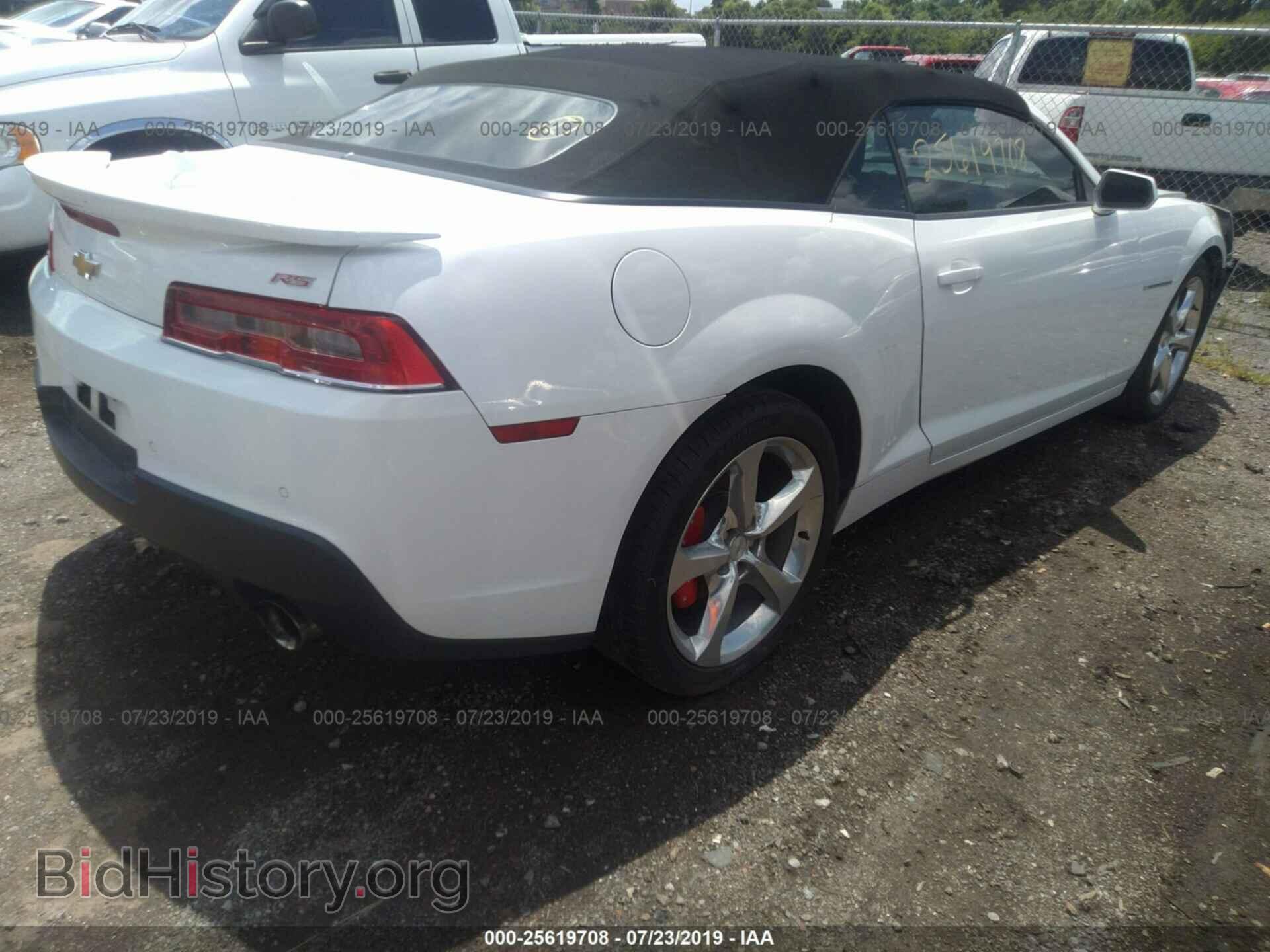 2014 CHEVROLET CAMARO - VIN: 2G1FC3D31E9316651 - Фото 4