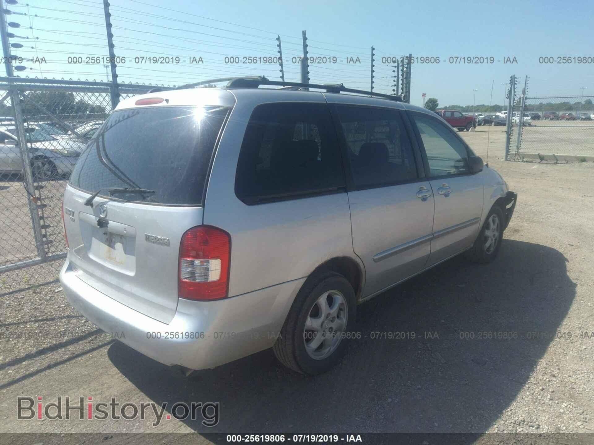 2001 MAZDA MPV - VIN: JM3LW28Y710187733 - Фото 4