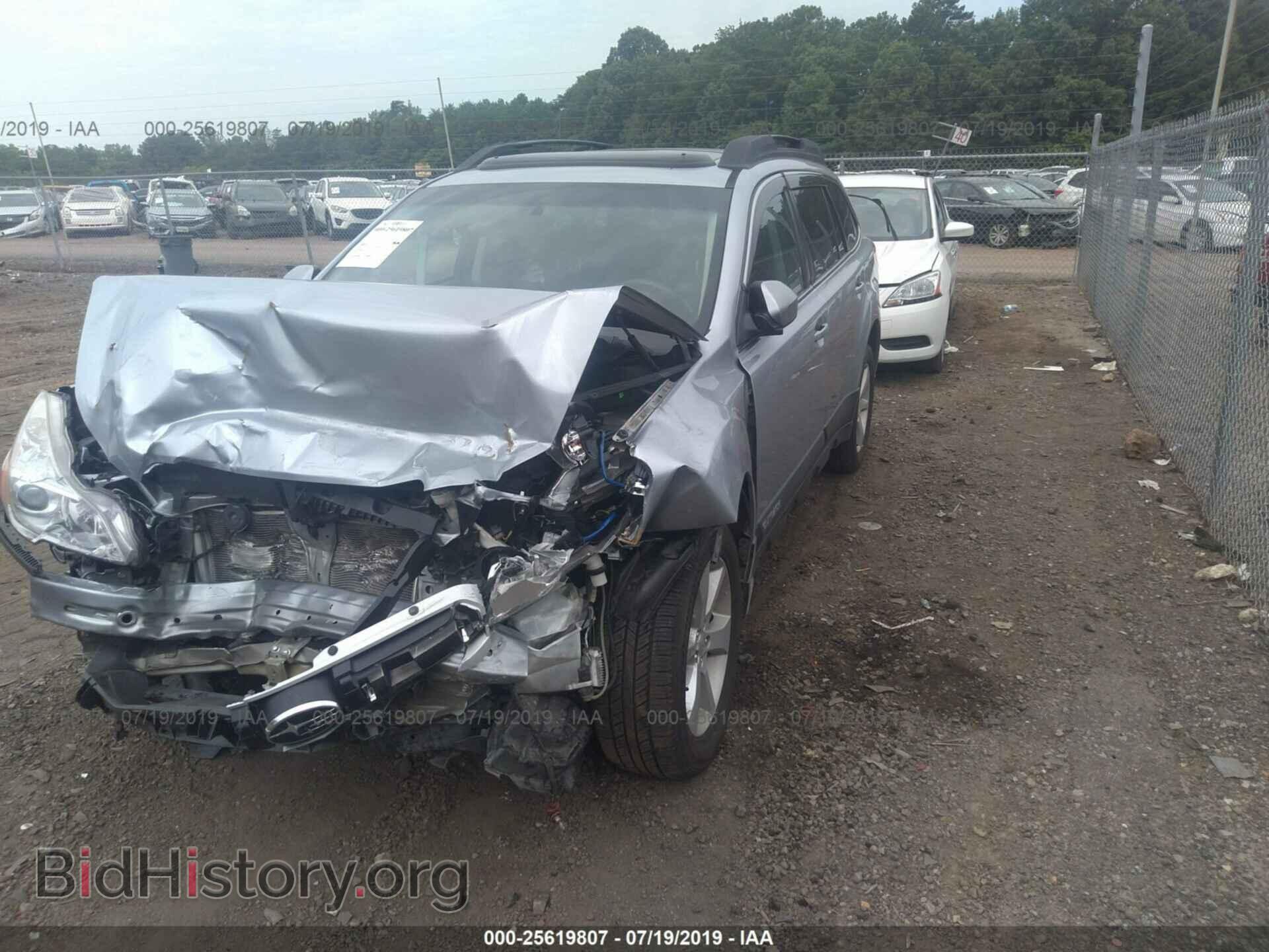 2014 SUBARU OUTBACK - VIN: 4S4BRCDC5E3251344 - Фото 2
