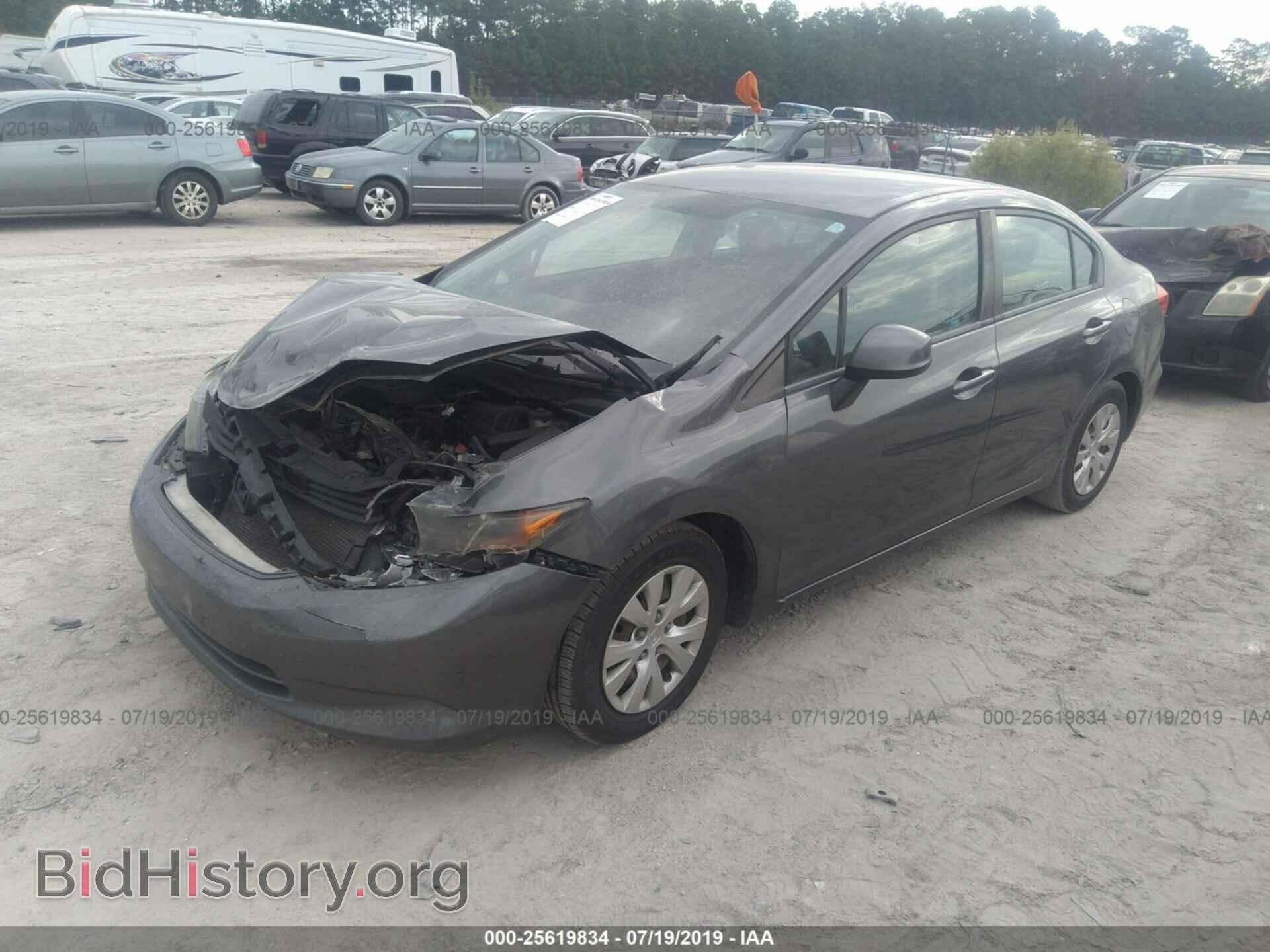 2012 HONDA CIVIC - VIN: 19XFB2F51CE047505 - Photo 2