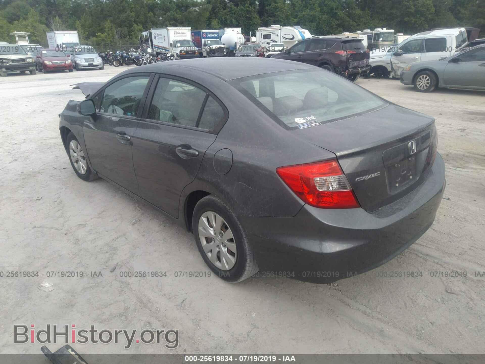 2012 HONDA CIVIC - VIN: 19XFB2F51CE047505 - Photo 3