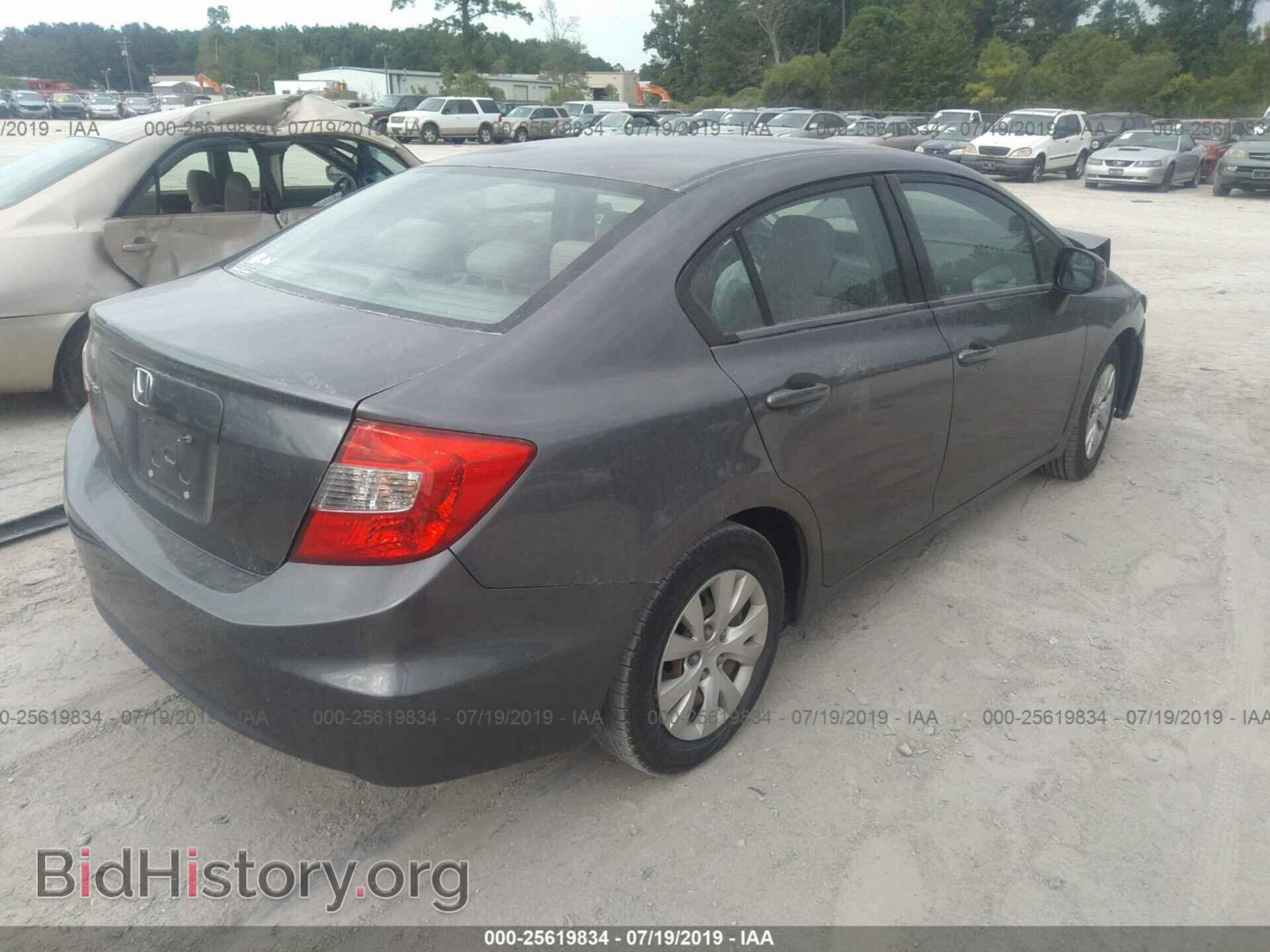 2012 HONDA CIVIC - VIN: 19XFB2F51CE047505 - Photo 4