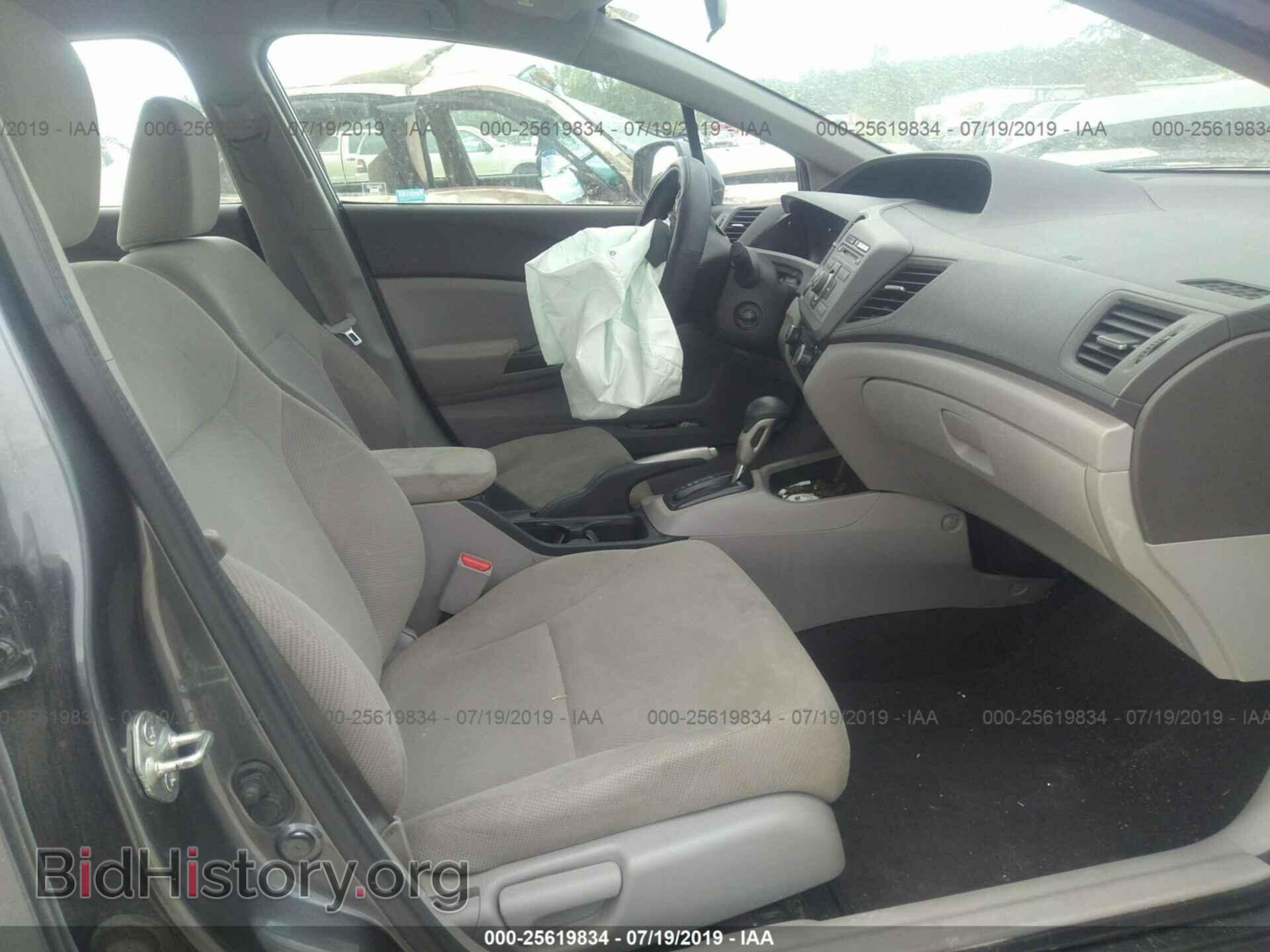 2012 HONDA CIVIC - VIN: 19XFB2F51CE047505 - Photo 5