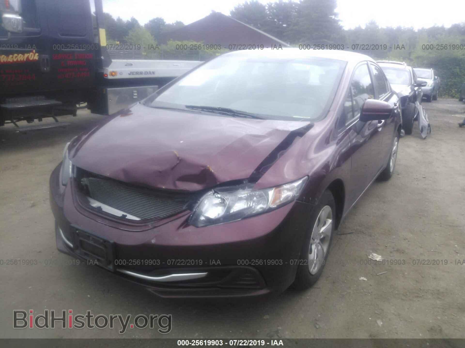 2014 HONDA CIVIC - VIN: 2HGFB2F54EH534769 - Photo 2